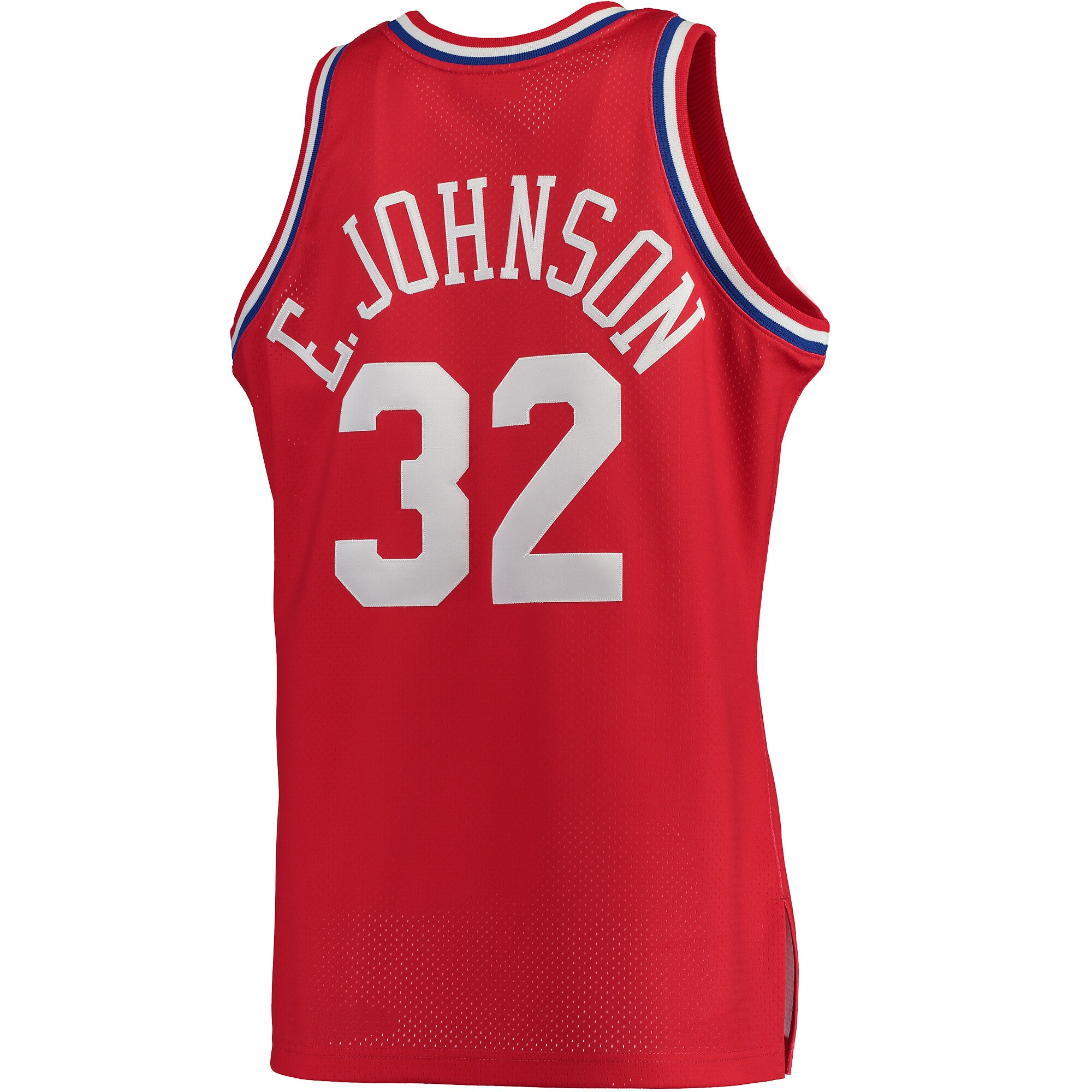 Magic Johnson Los Angeles Lakers Mitchell & Ness Hardwood Classics 1991 All-Star Authentic Jersey - Red - vstockx