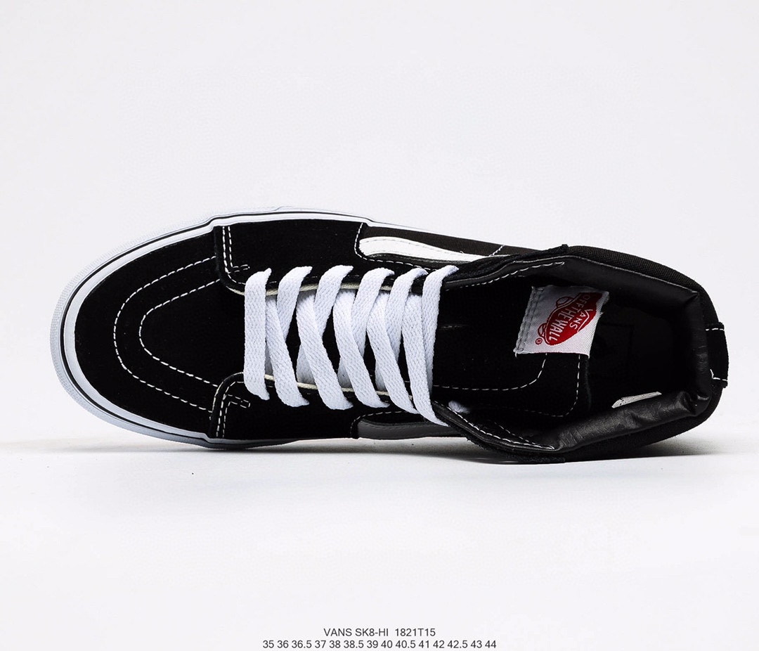 Vans Sk8-Hi Black White - vstockx