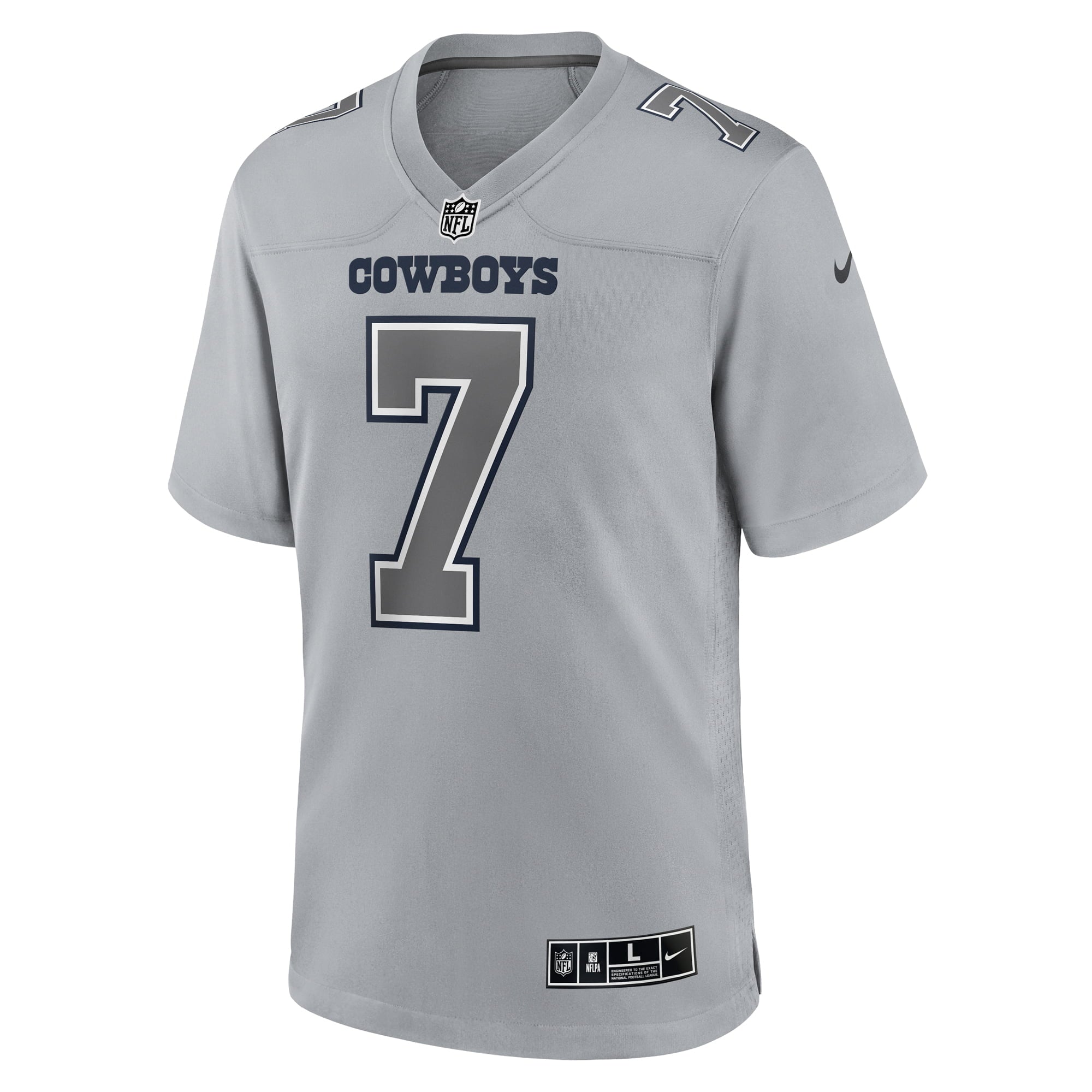 Men's Nike Trevon Diggs Gray Dallas Cowboys Atmosphere Fashion Game Jersey - vstockx
