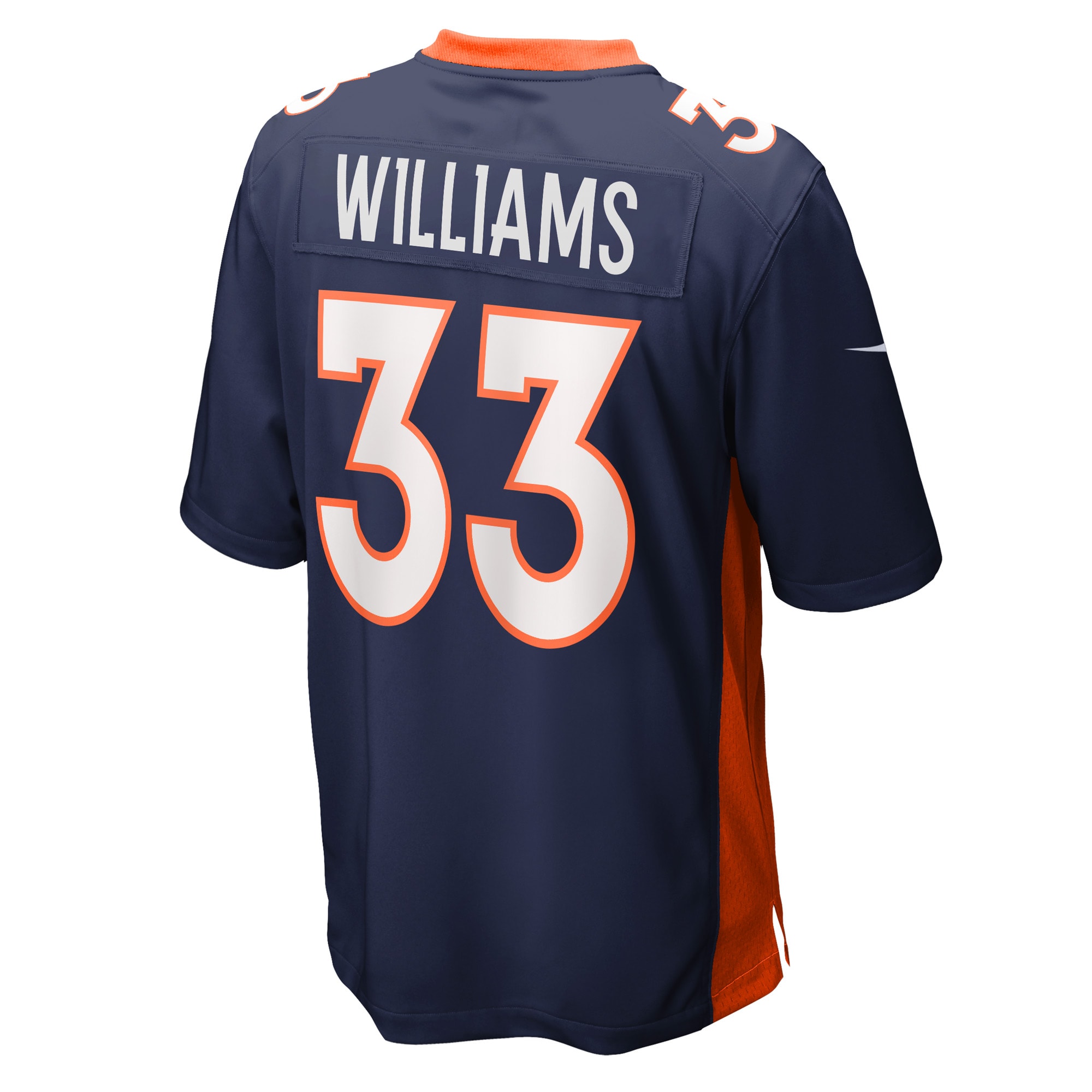 Javonte Williams Denver Broncos Nike Home Game Player Jersey - Navy - vstockx