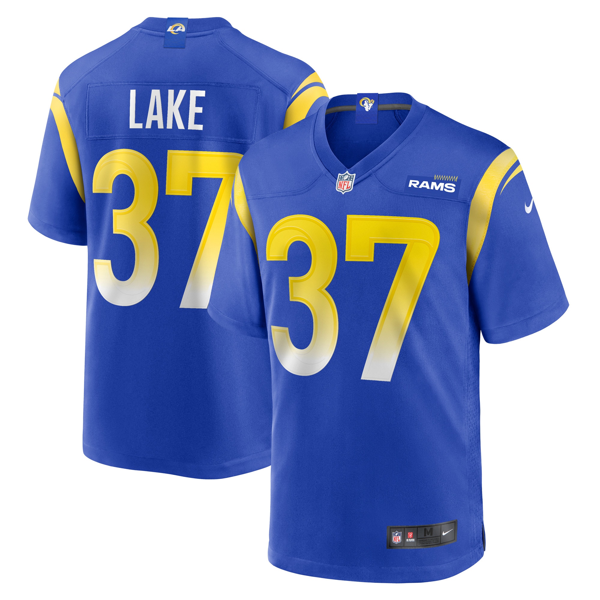 Quentin Lake Los Angeles Rams Nike Game Player Jersey - Royal - vstockx