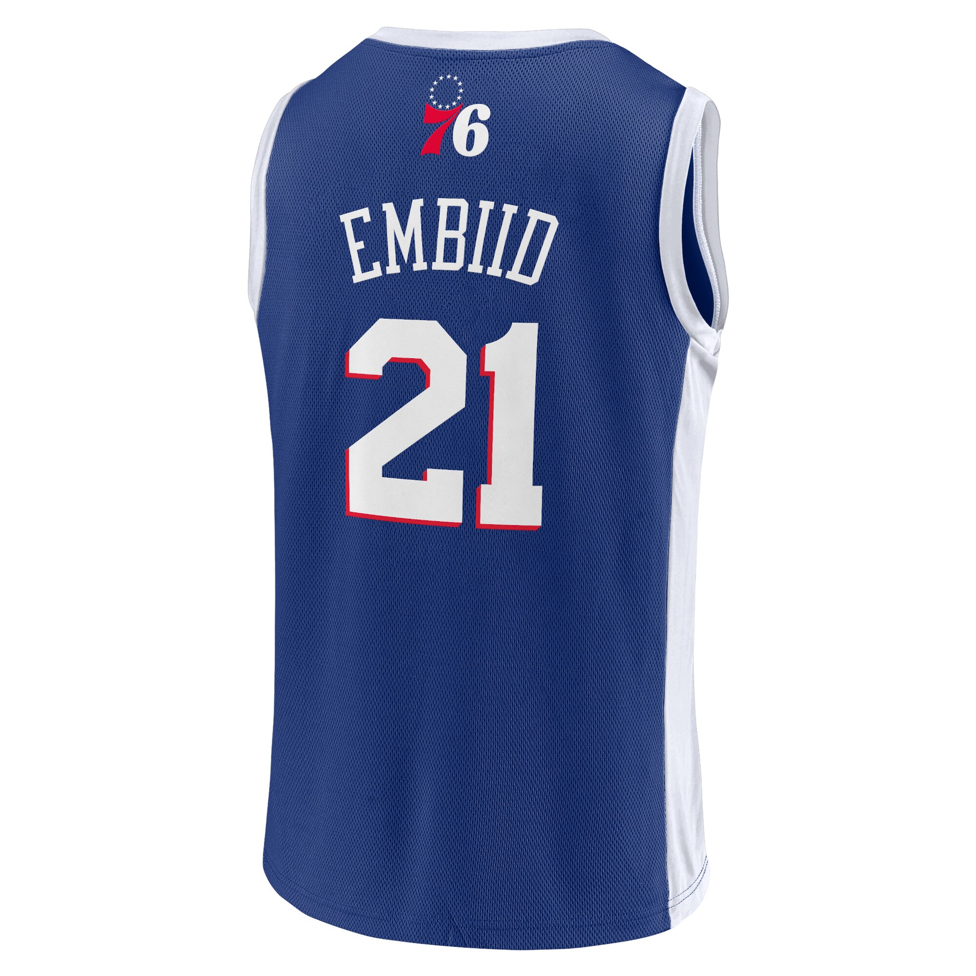 Men's Joel Embiid Royal Philadelphia 76ers Player Jersey - vstockx