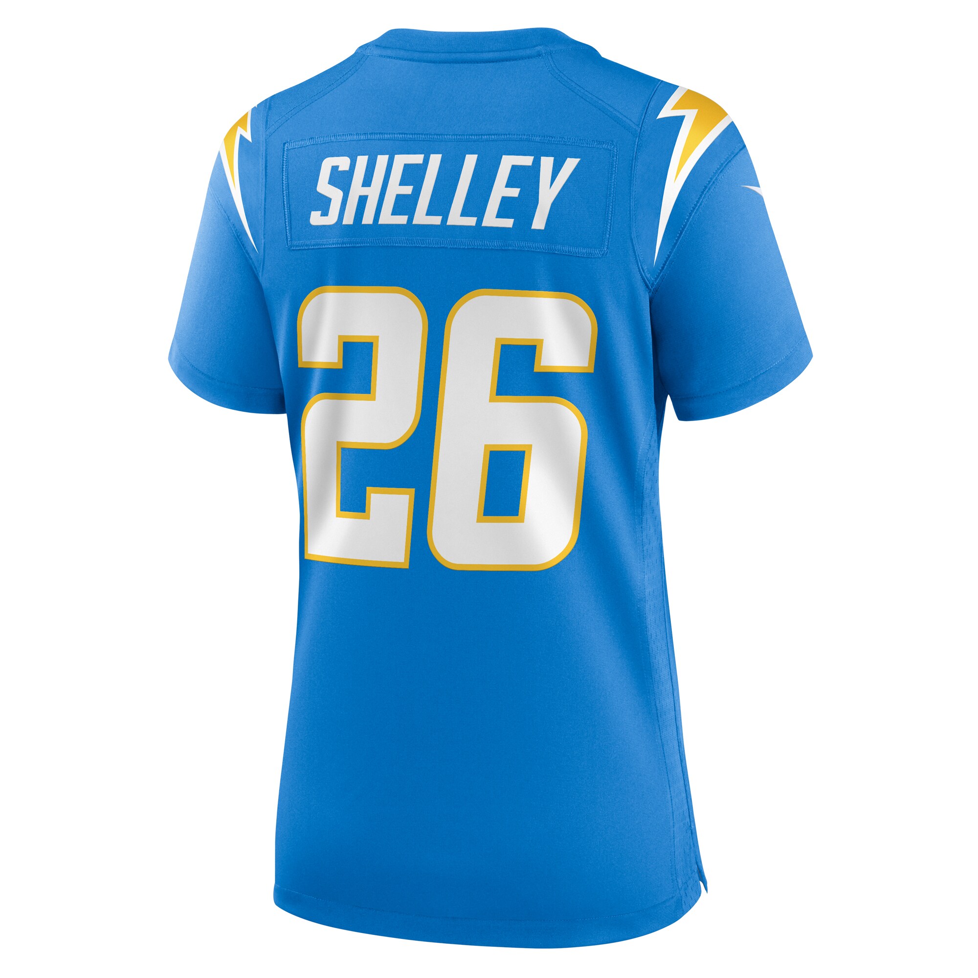 Duke Shelley Los Angeles Chargers Nike Women's Team Game Jersey - Powder Blue - vstockx