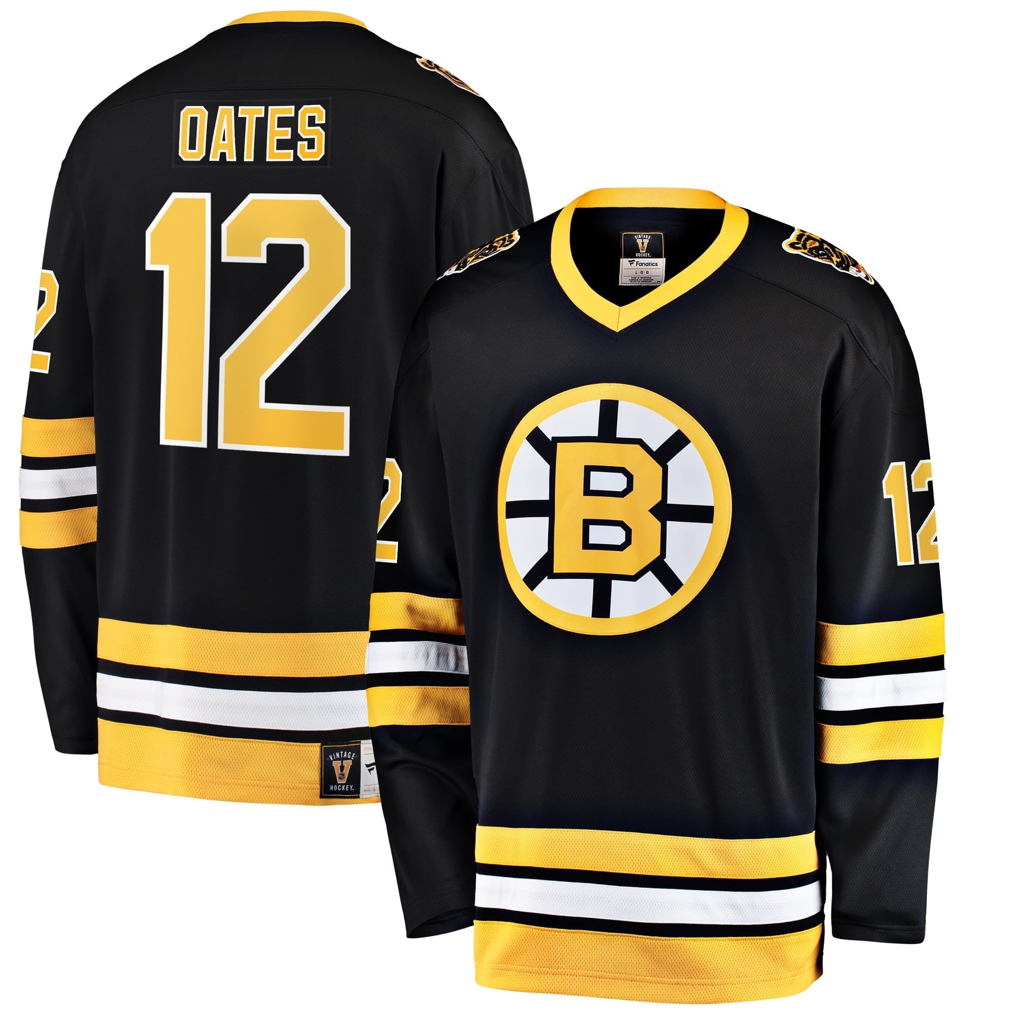 Men's Fanatics Branded Adam Oates Black Boston Bruins Premier Breakaway Retired Player Jersey - vstockx
