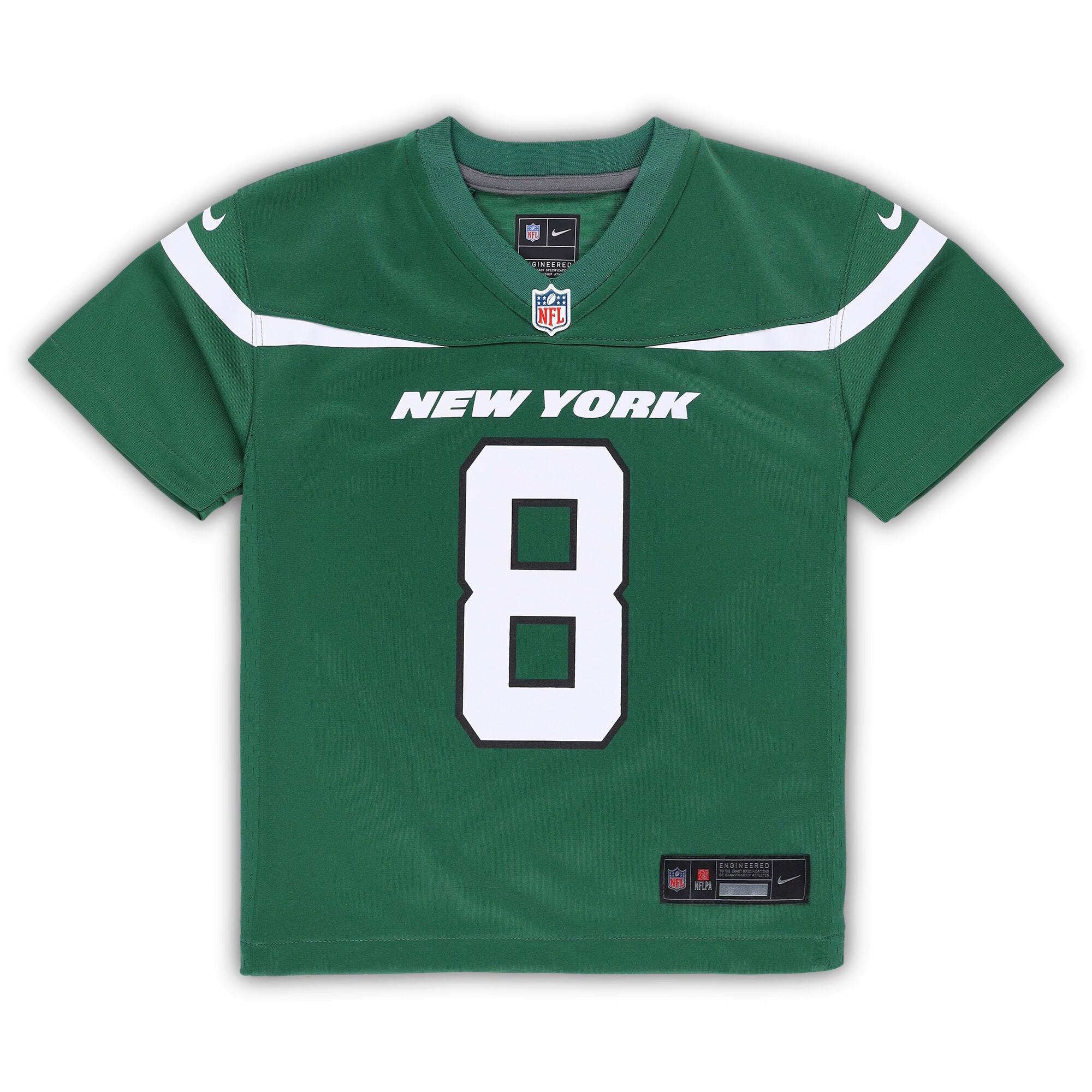 Aaron Rodgers New York Jets Nike Toddler Game Jersey - Gotham Green - vstockx