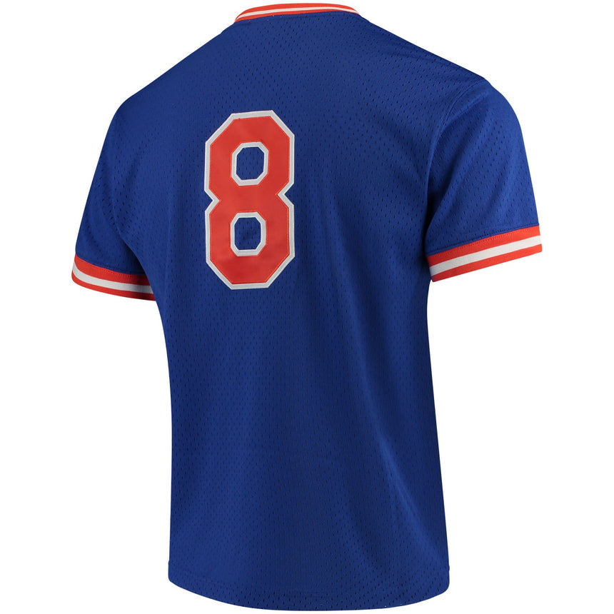 Men's Mitchell & Ness Gary Carter New York Mets Royal Cooperstown Mesh Batting Practice Jersey - vstockx