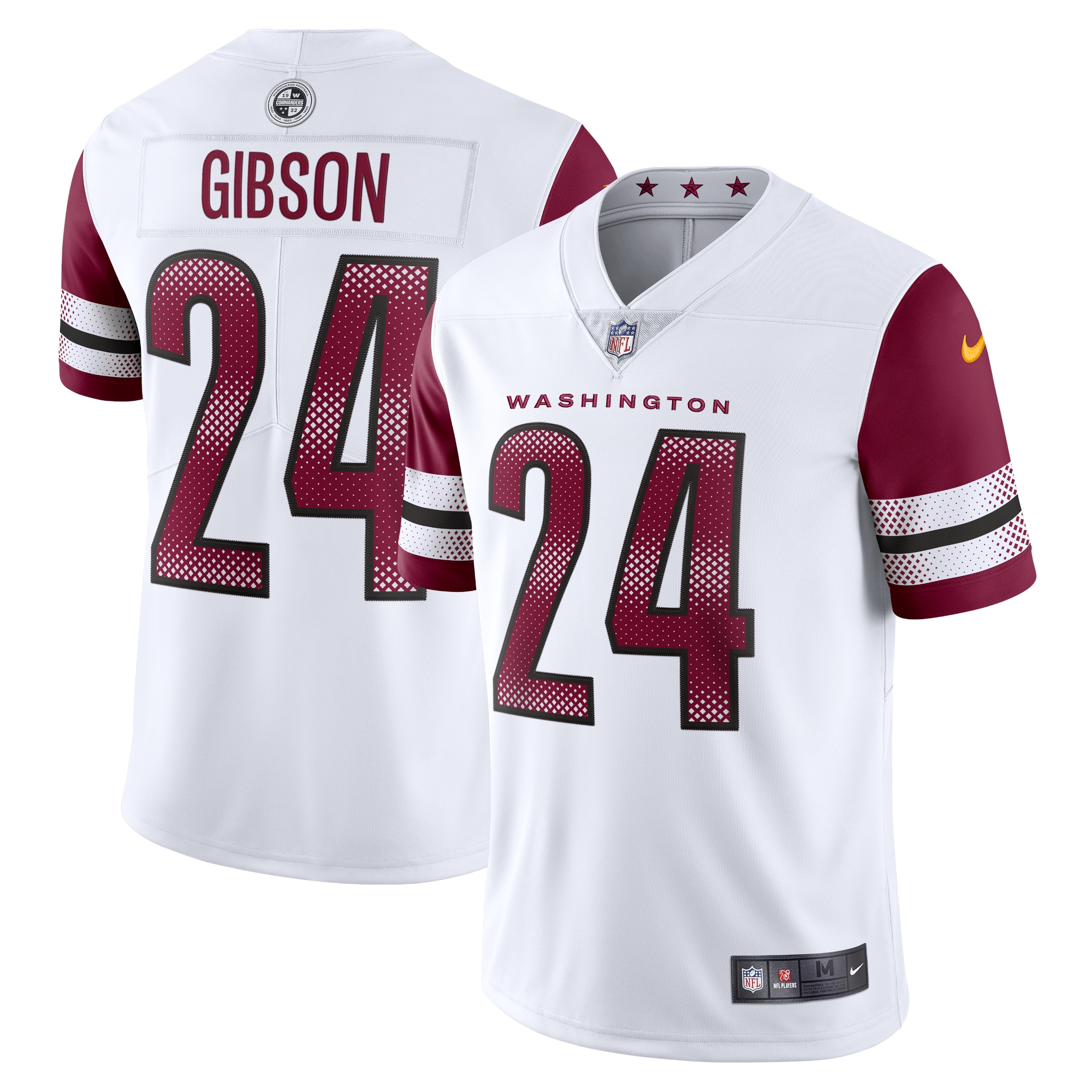 Antonio Gibson Washington Commanders Nike Vapor Limited Jersey - White - vstockx
