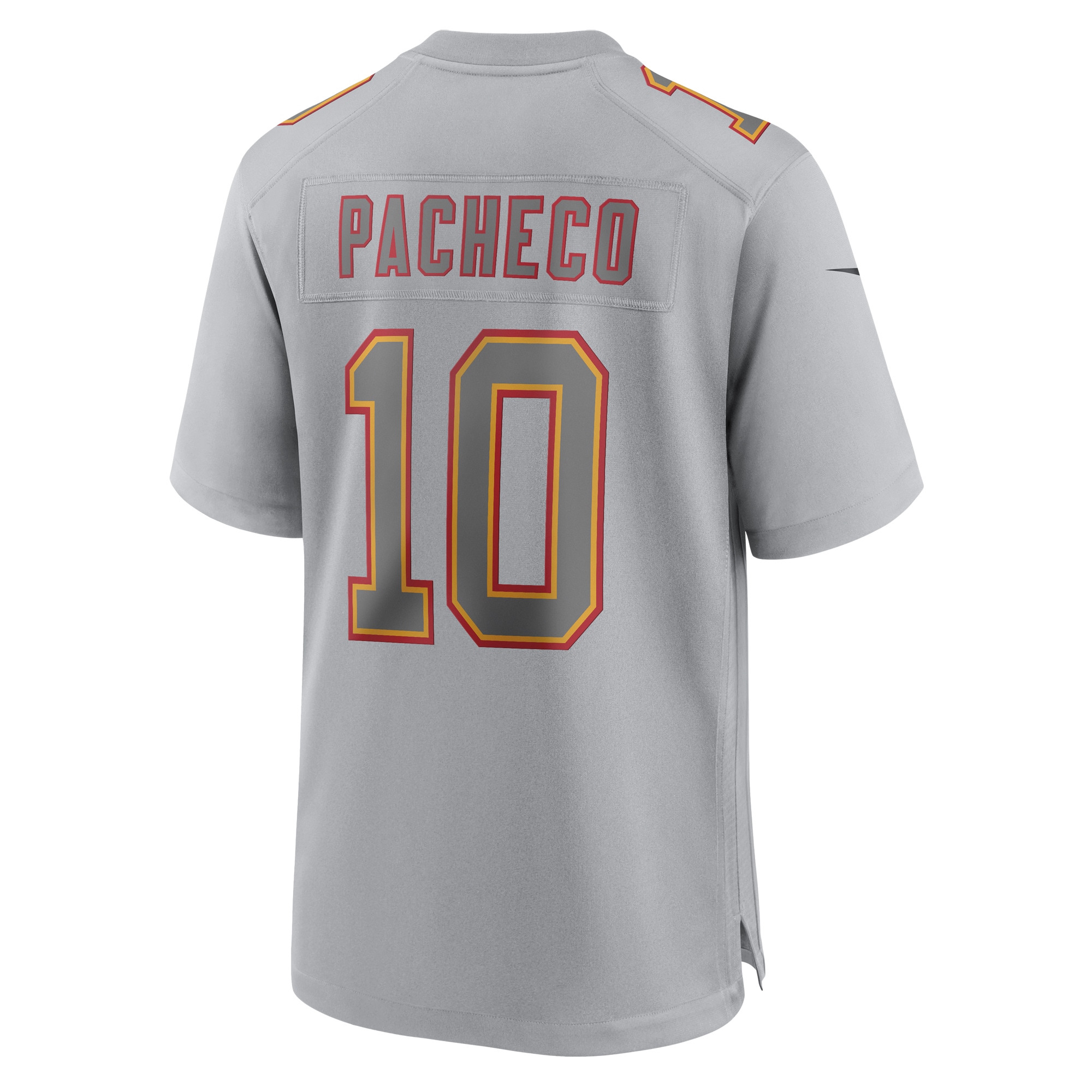 Isiah Pacheco Kansas City Chiefs Nike Super Bowl LVII Patch Atmosphere Fashion Game Jersey - Gray - vstockx