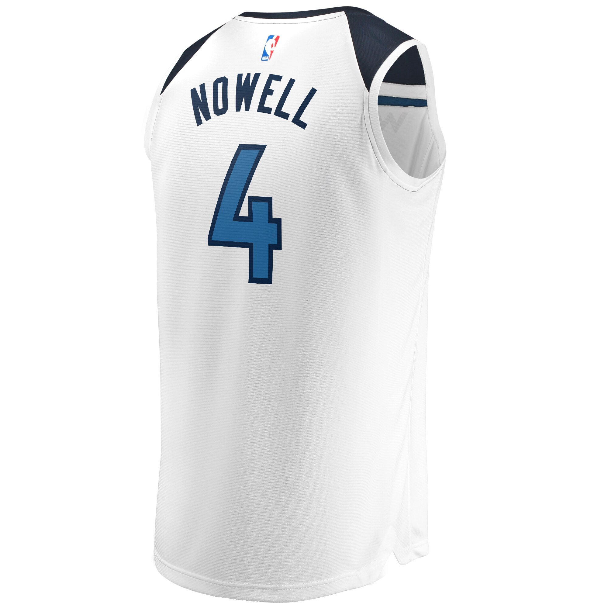 Jaylen Nowell Minnesota Timberwolves Fanatics Branded Fast Break Replica Jersey White - Association Edition - vstockx