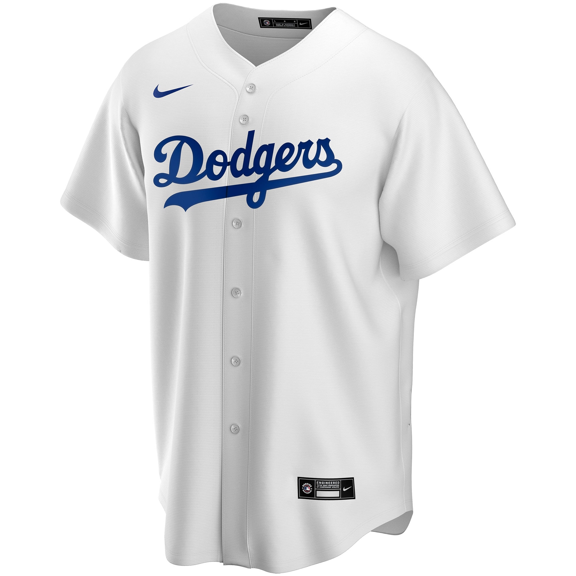 Los Angeles Dodgers Nike Home Replica Custom Jersey - White - vstockx