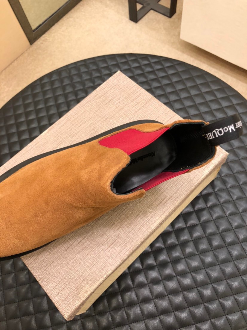 McQueen High Tops Wear resistant non-slip soles, Size: 38-44 - vstockx