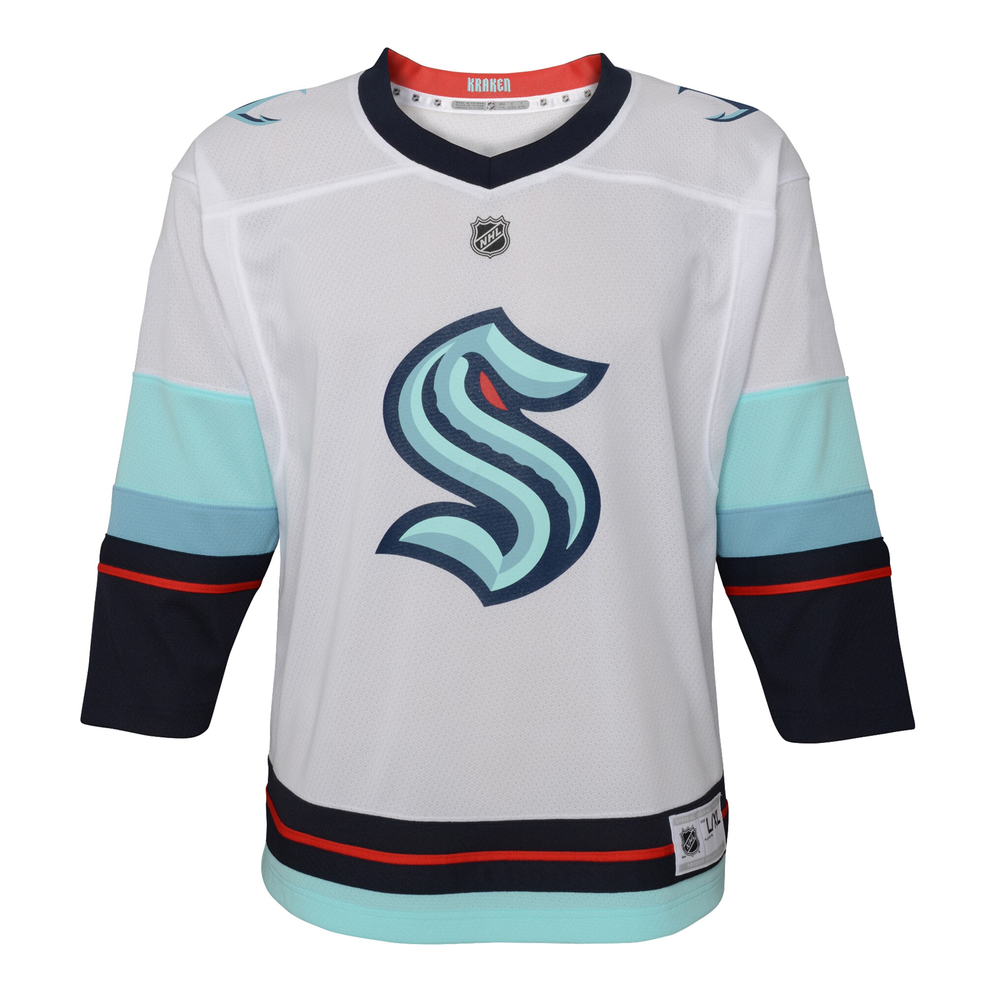 Seattle Kraken Infant Away Replica Jersey - White - vstockx