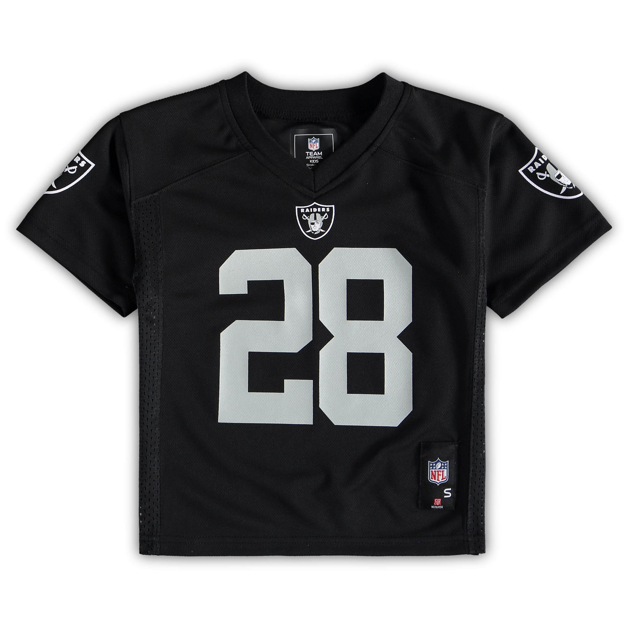 Josh Jacobs Las Vegas Raiders Preschool Replica Player Jersey - Black - vstockx