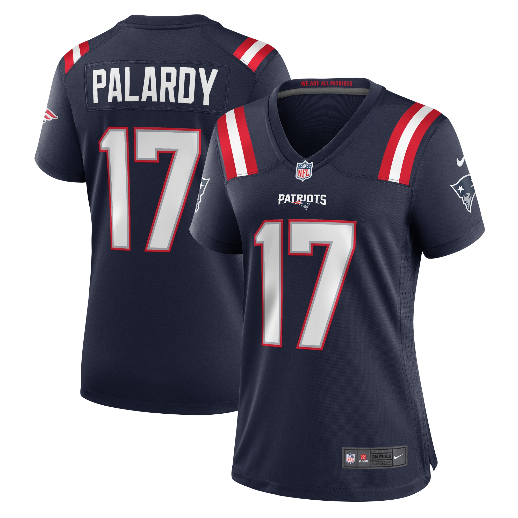Michael Palardy New England Patriots Nike Women's Home Game Player Jersey - Navy - vstockx