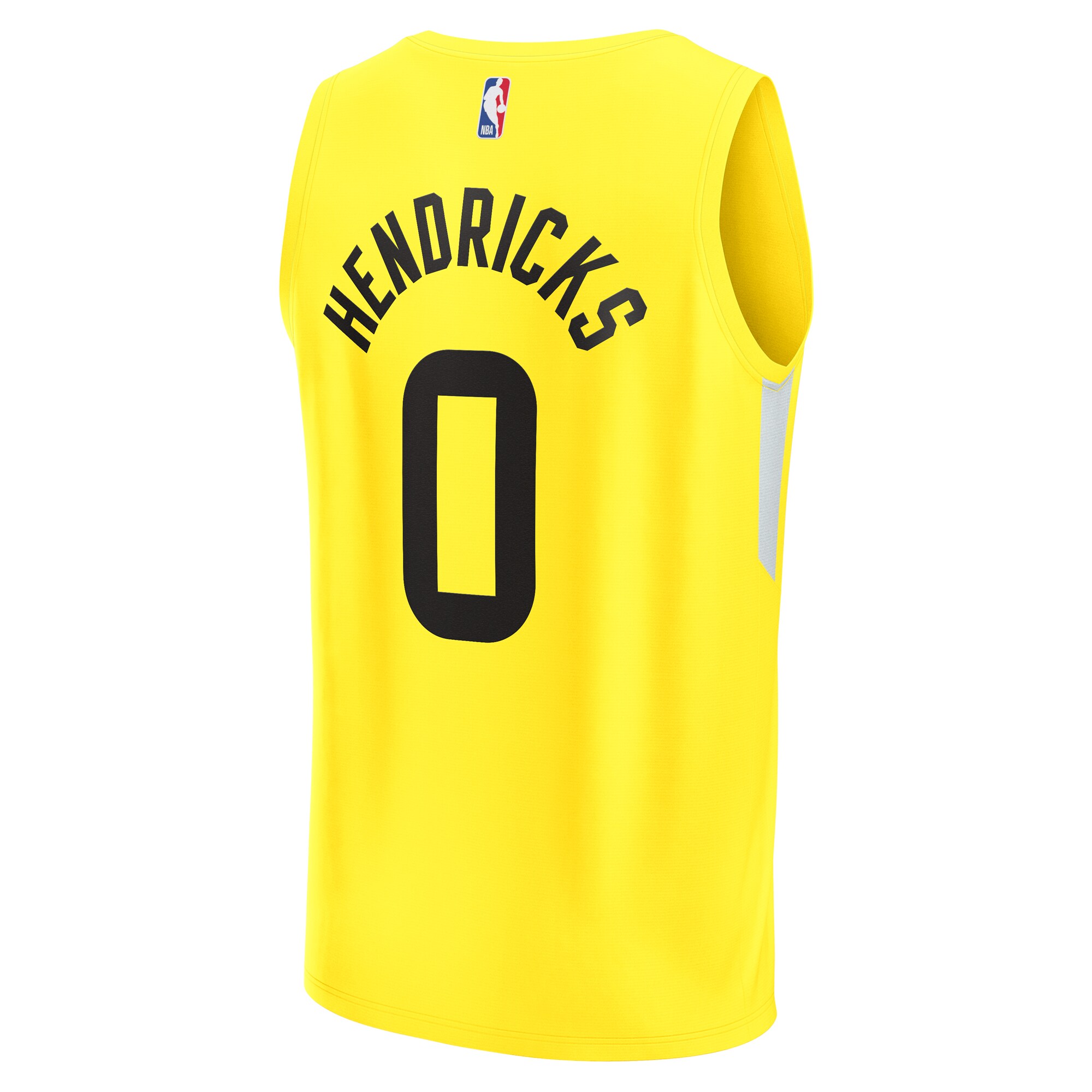 Draft Pick Utah Jazz Fanatics Branded Youth 2023 NBA Draft First Round Pick Fast Break Replica Jersey - Icon Edition - Yellow - vstockx