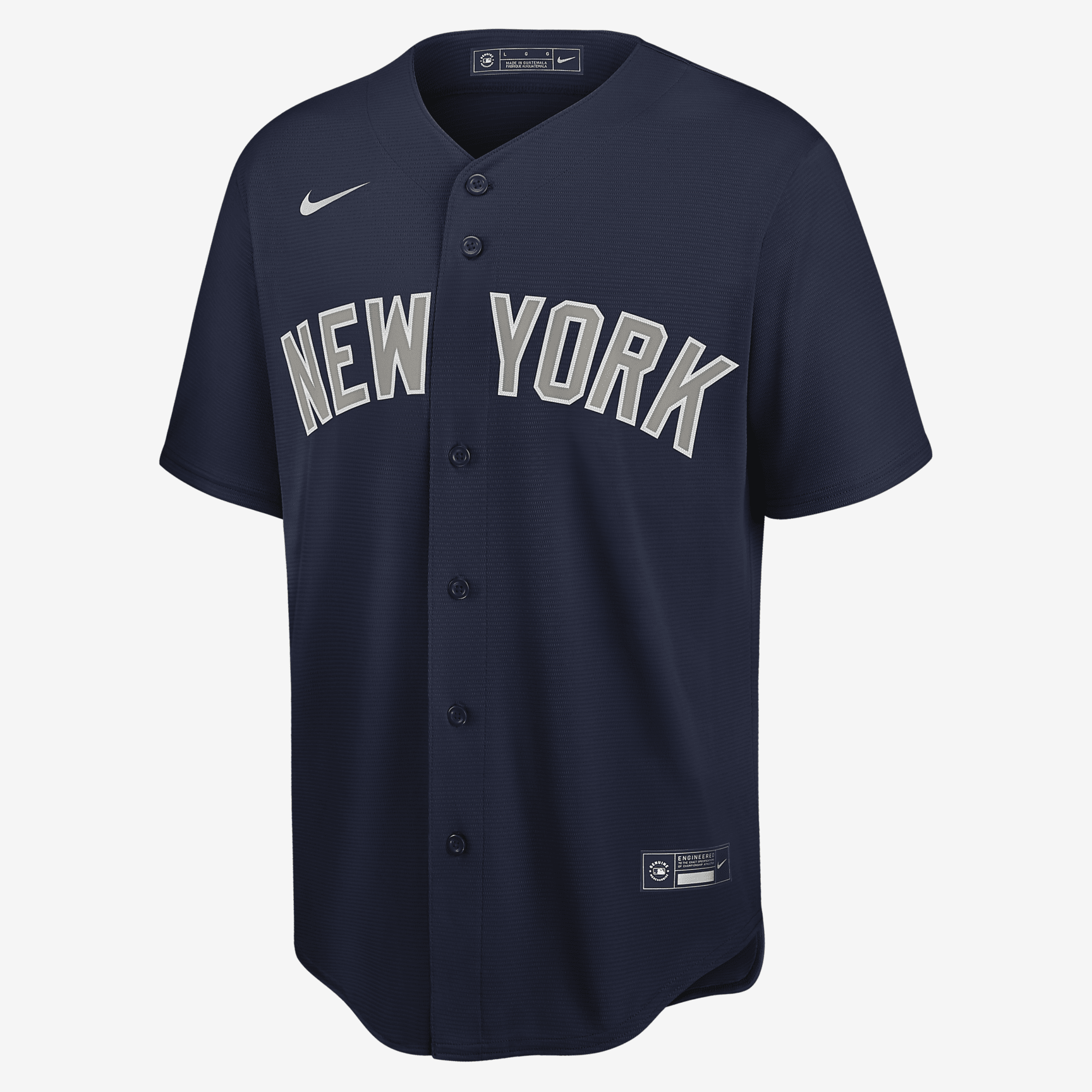 MLB New York Yankees (Aaron Judge) Men's Replica Baseball Jersey - Navy - vstockx
