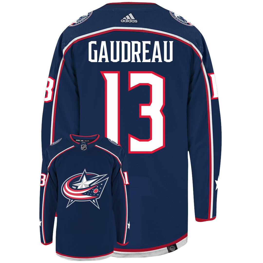 Johnny Gaudreau Columbus Blue Jackets Adidas Primegreen Authentic NHL Hockey Jersey - vstockx
