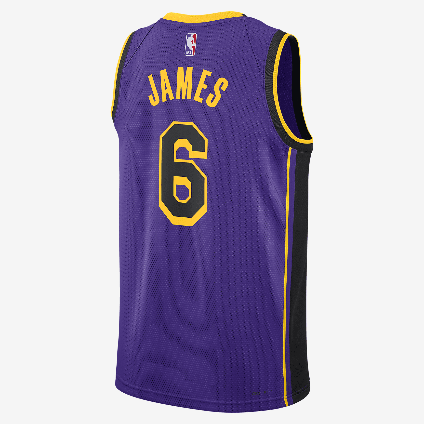 Los Angeles Lakers Statement Edition Jordans Dri-FIT NBA Swingman Jersey - Field Purple - vstockx