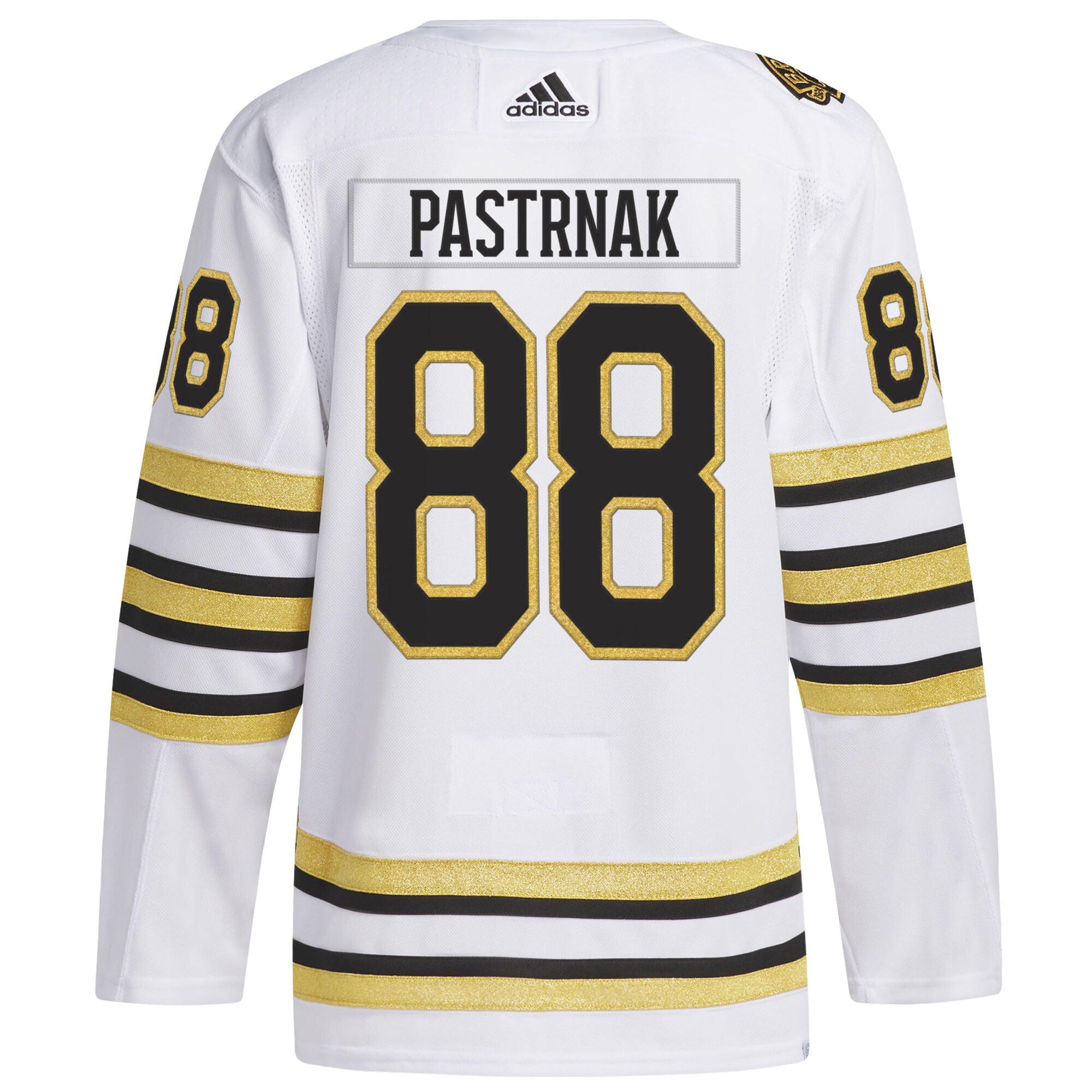 David Pastrnak Boston Bruins adidas Primegreen Authentic Pro Player Jersey - White - vstockx