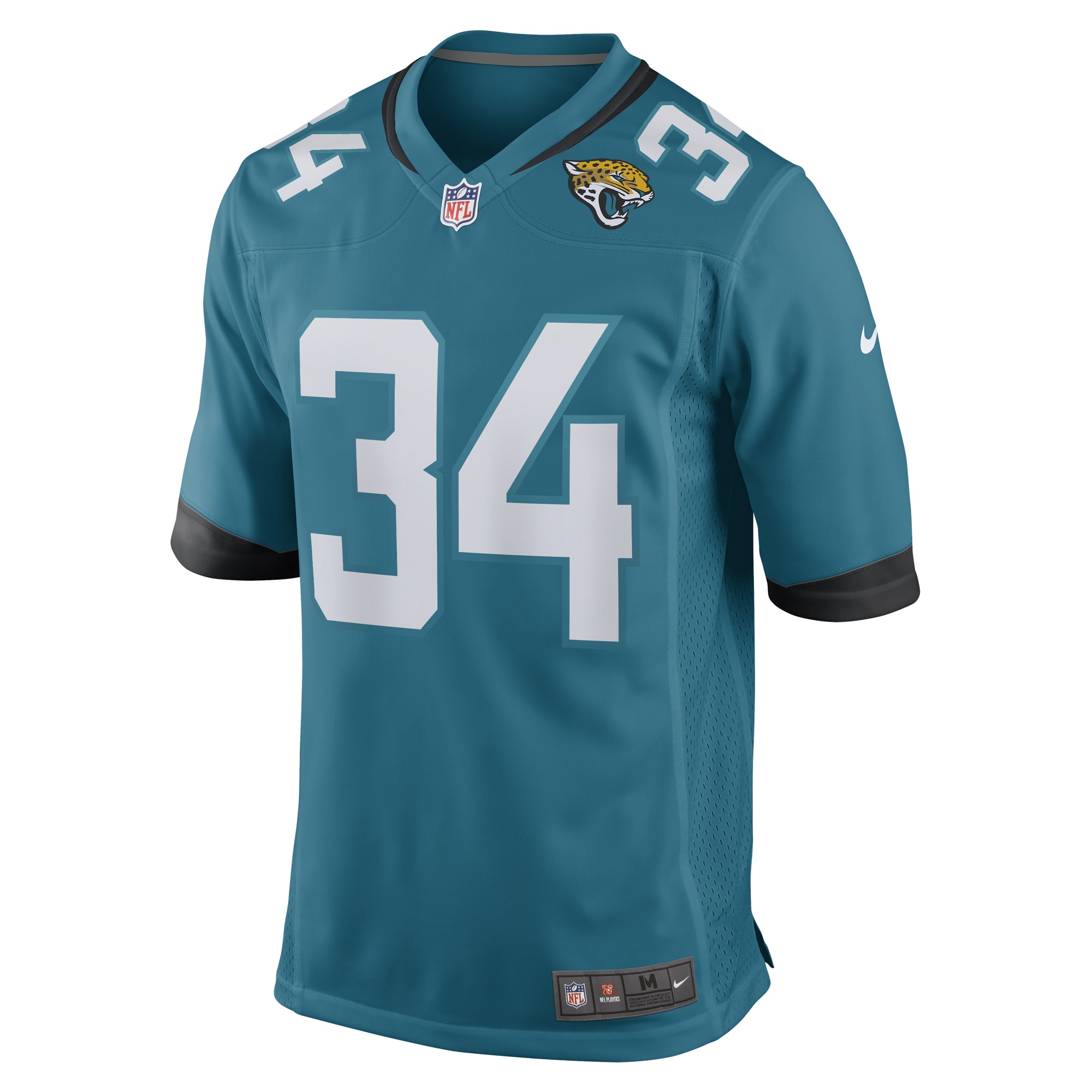 Gregory Junior Jacksonville Jaguars Nike Team Game Player Jersey - Teal - vstockx