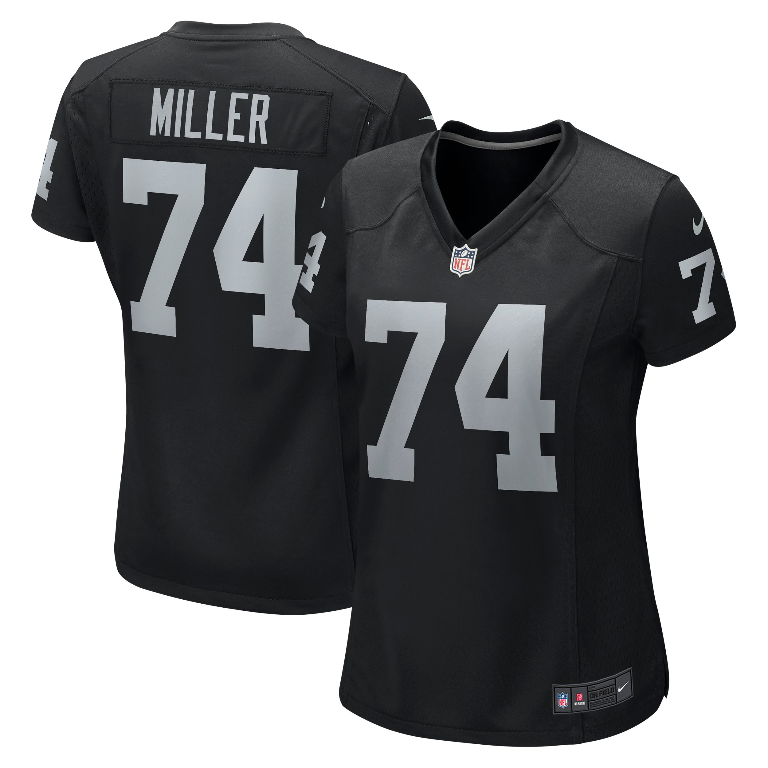 Kolton Miller Las Vegas Raiders Nike Women's Game Jersey - Black - vstockx
