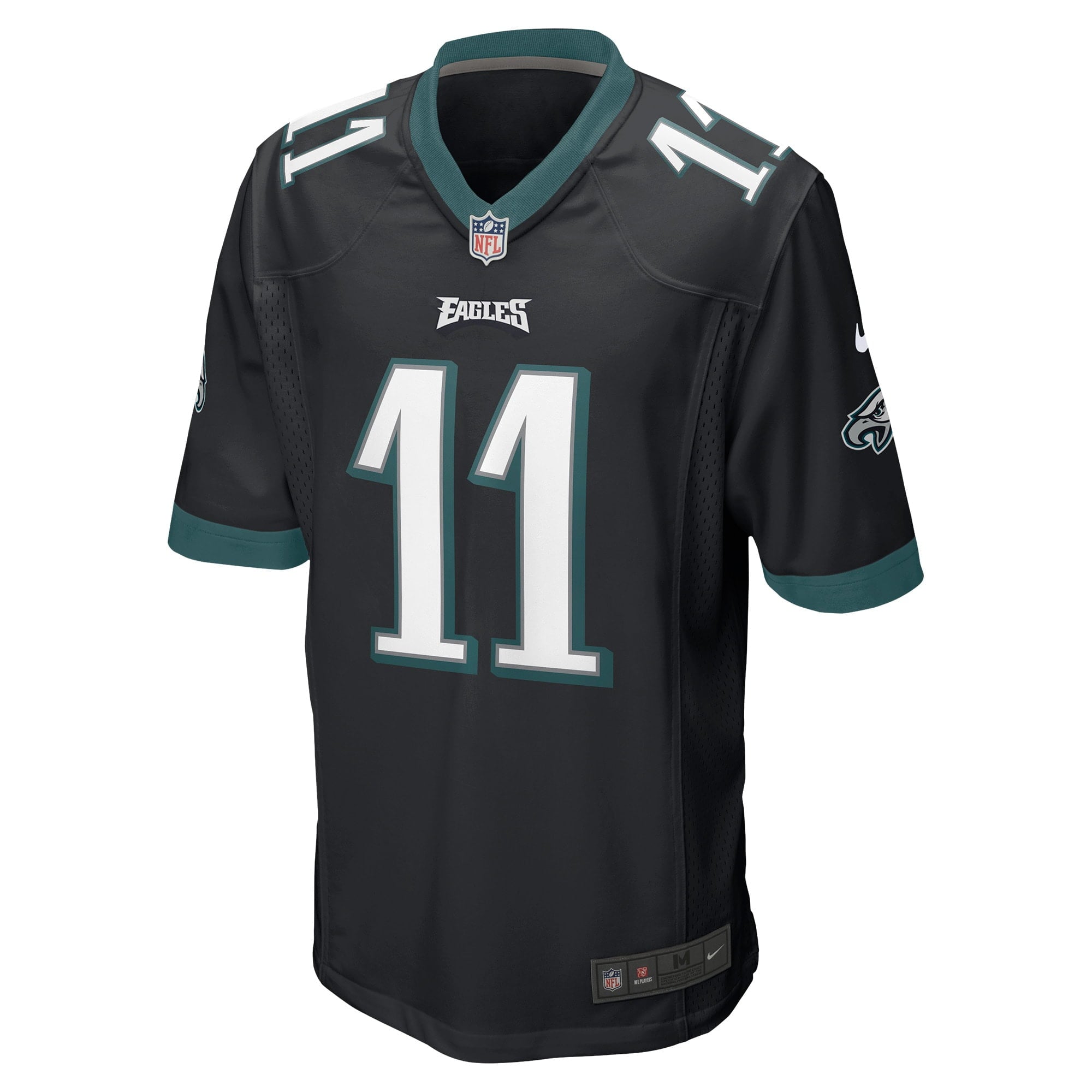 Men's Nike A.J. Brown Black Philadelphia Eagles Game Jersey - vstockx