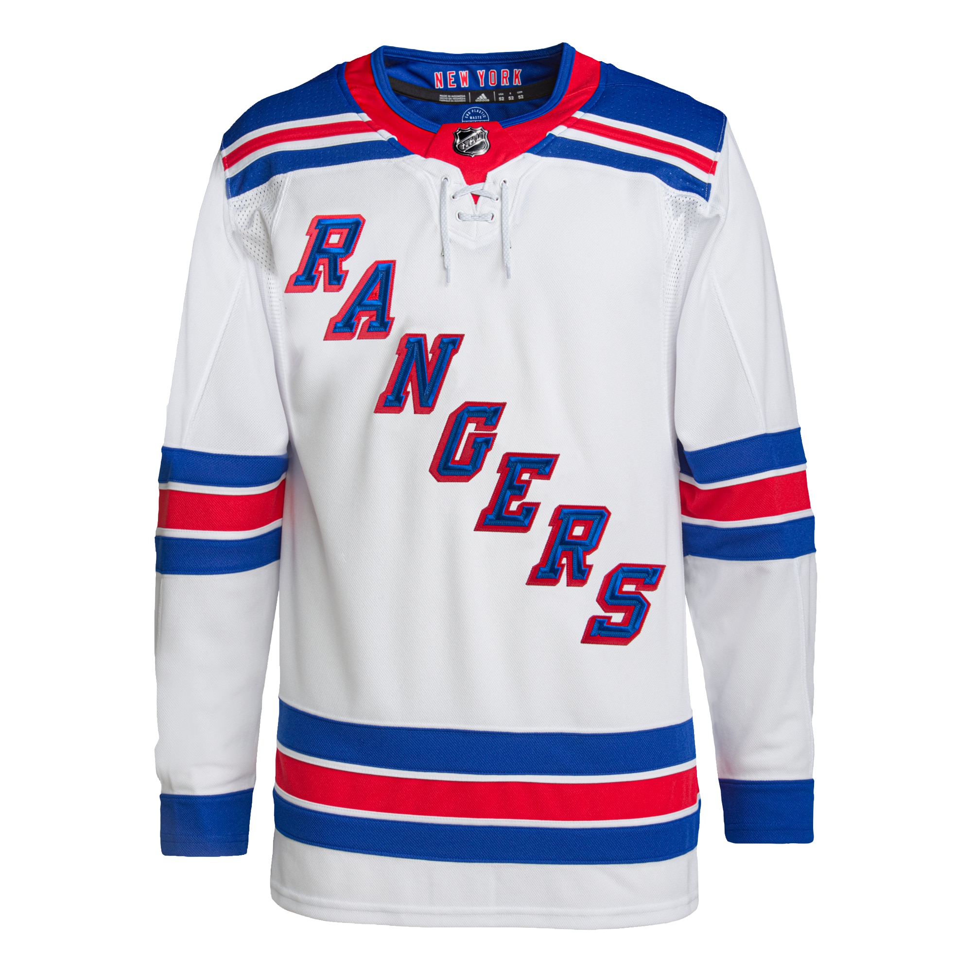 New York Rangers adidas Away Primegreen Authentic Pro Jersey - White - vstockx