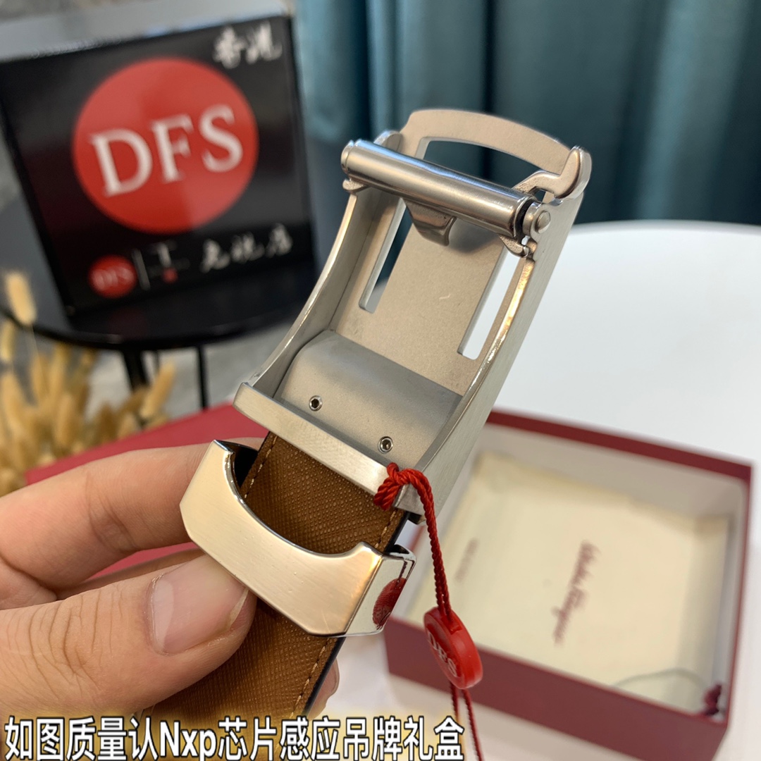 Streetwear Belt Ferragamo 319509 size:3.5cm - vstockx