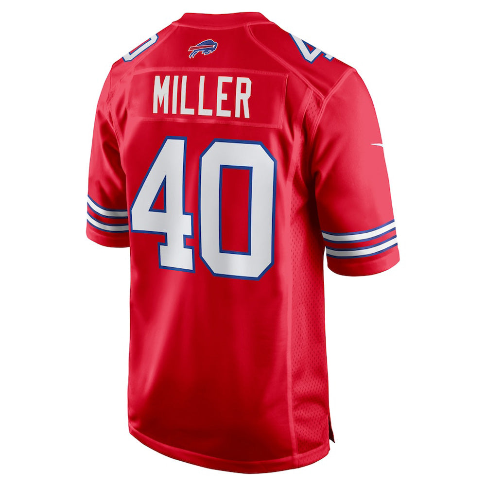 Youth Buffalo Bills Von Miller Game Jersey - Red - vstockx