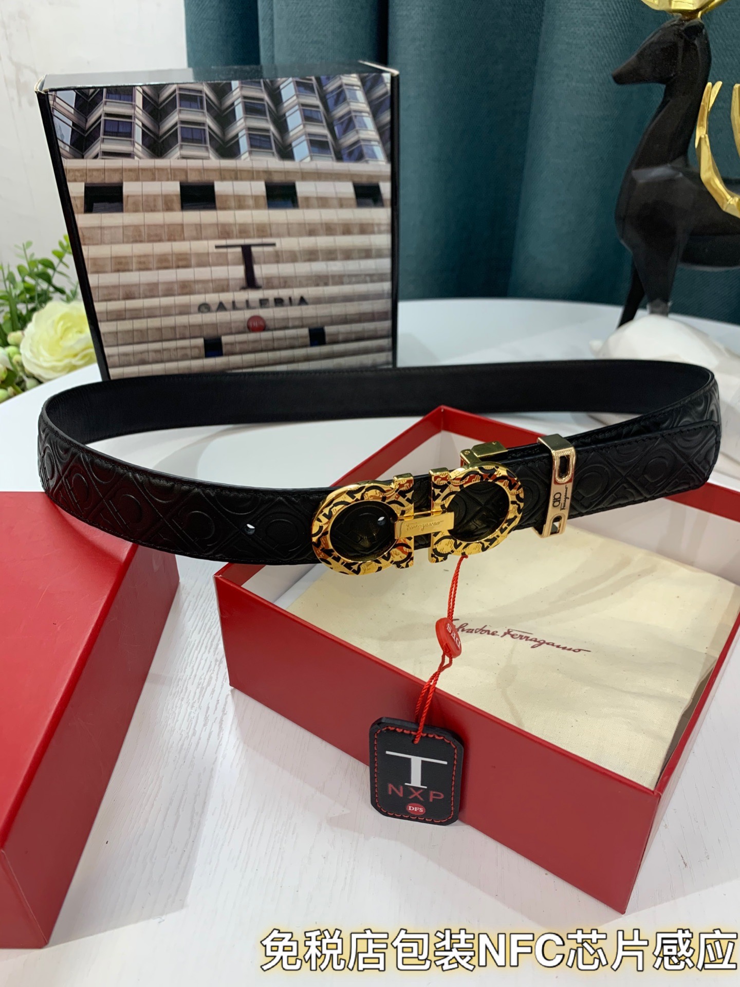 Streetwear Belt Ferragamo 319184 size:3.5cm - vstockx