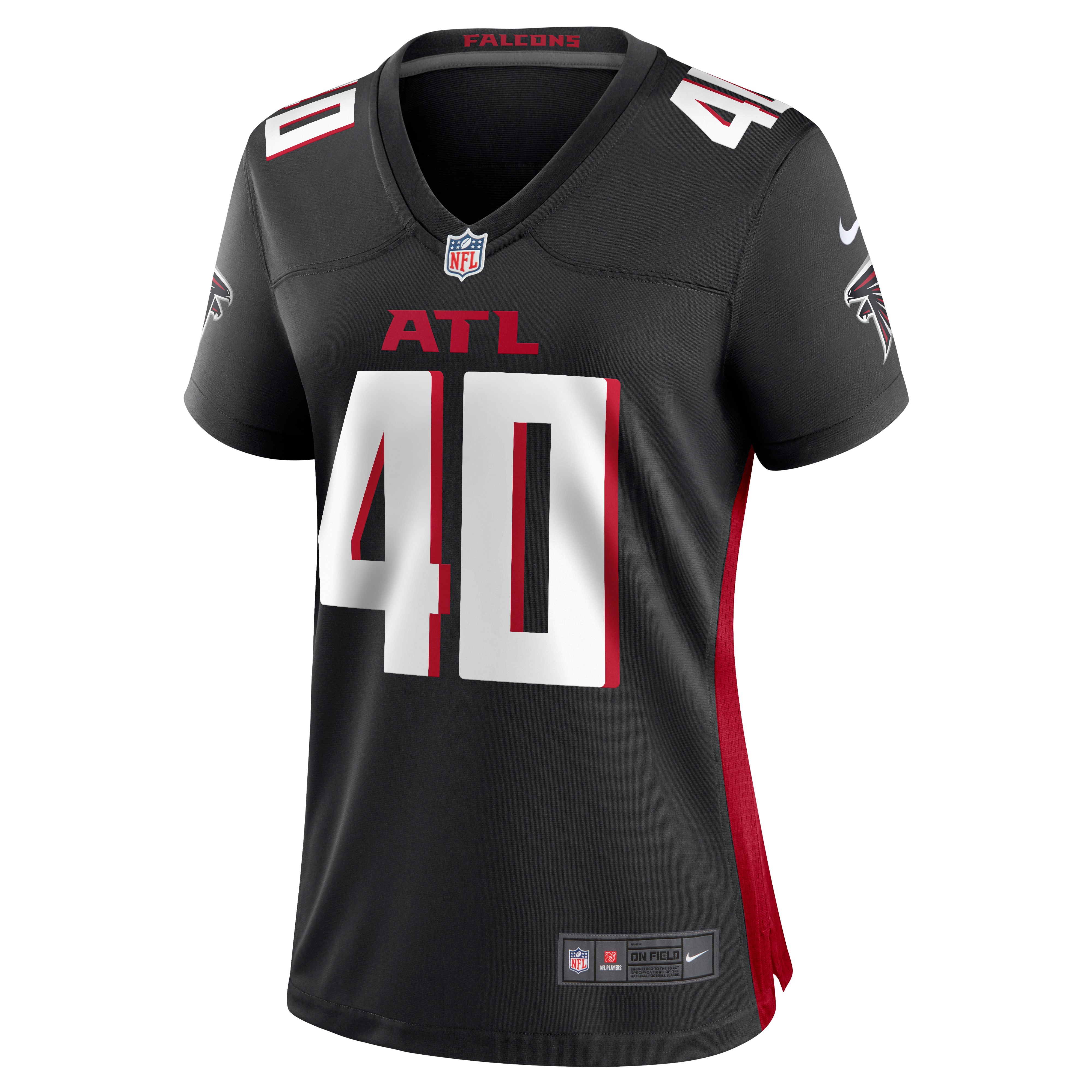 Keith Smith Atlanta Falcons Nike Women's Game Jersey - Black - vstockx