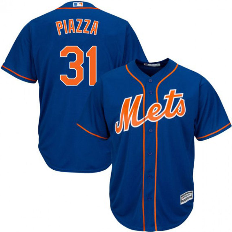 Men's New York Mets Mike Piazza Replica Alternate Jersey - Royal - vstockx