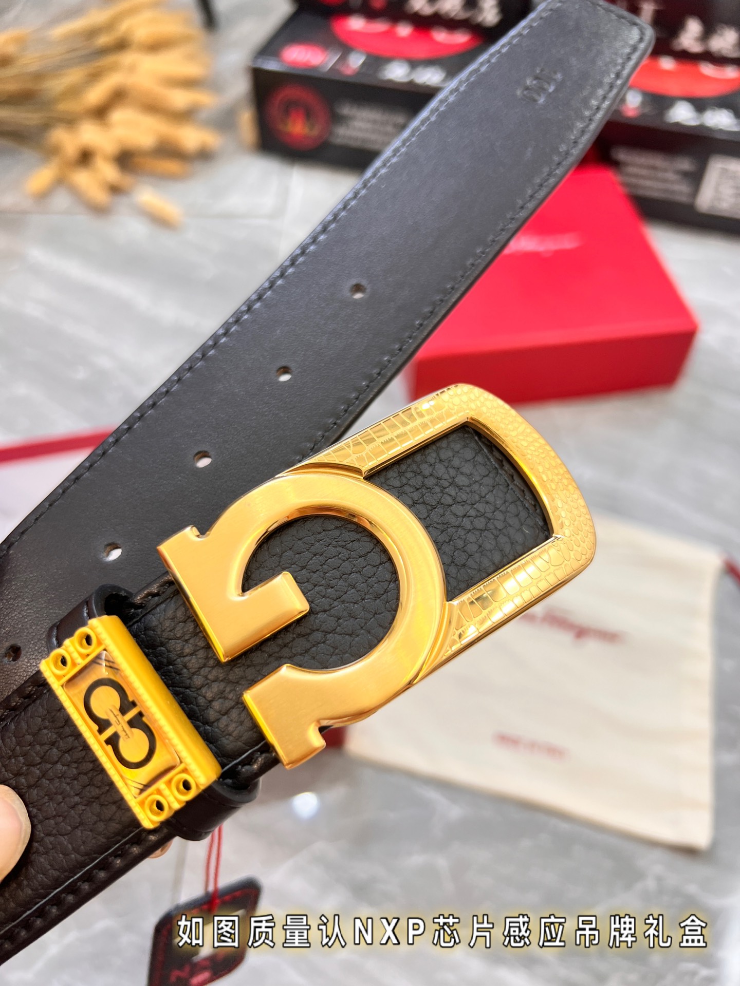 Streetwear Belt Ferragamo 320026 size:3.5cm - vstockx