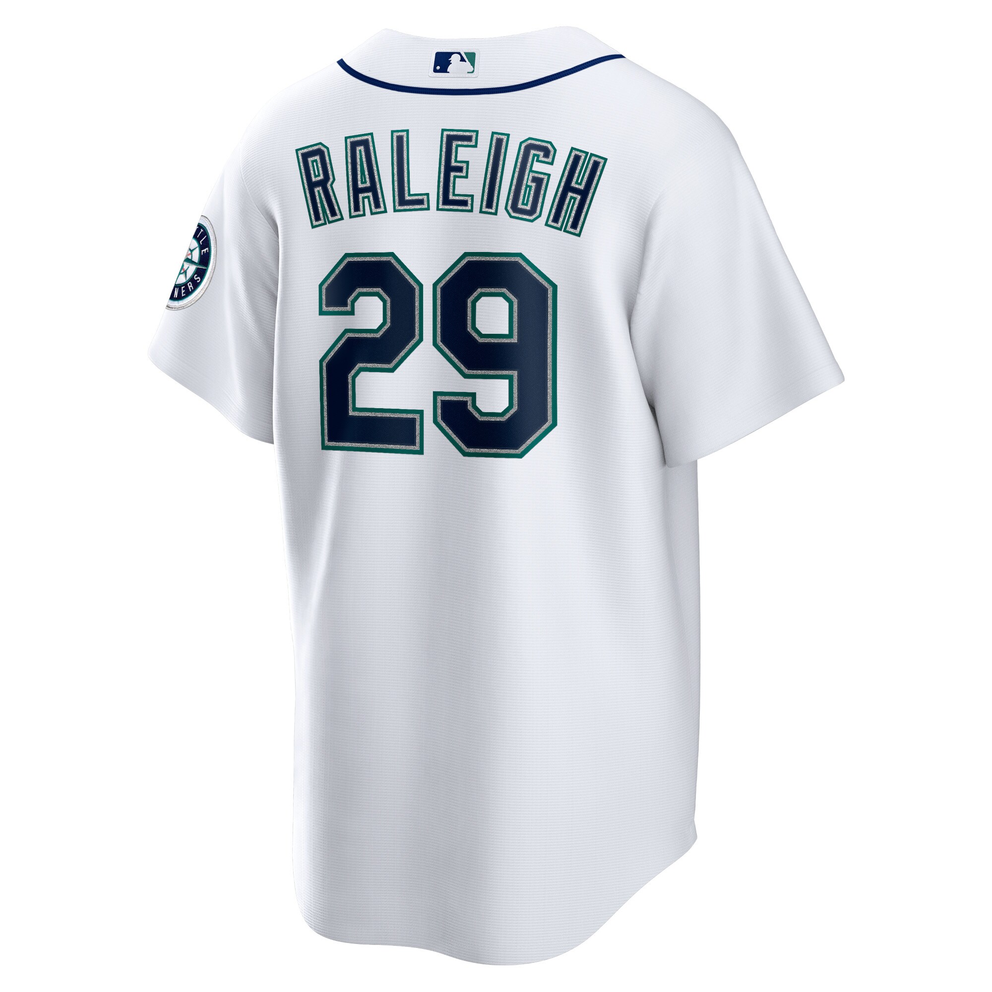 Cal Raleigh Seattle Mariners Nike Home Replica Jersey - White - vstockx