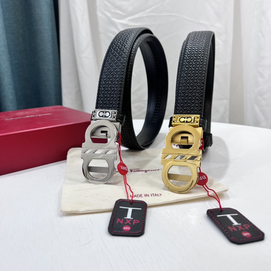 Streetwear Belt Ferragamo 319563 size:3.5cm - vstockx