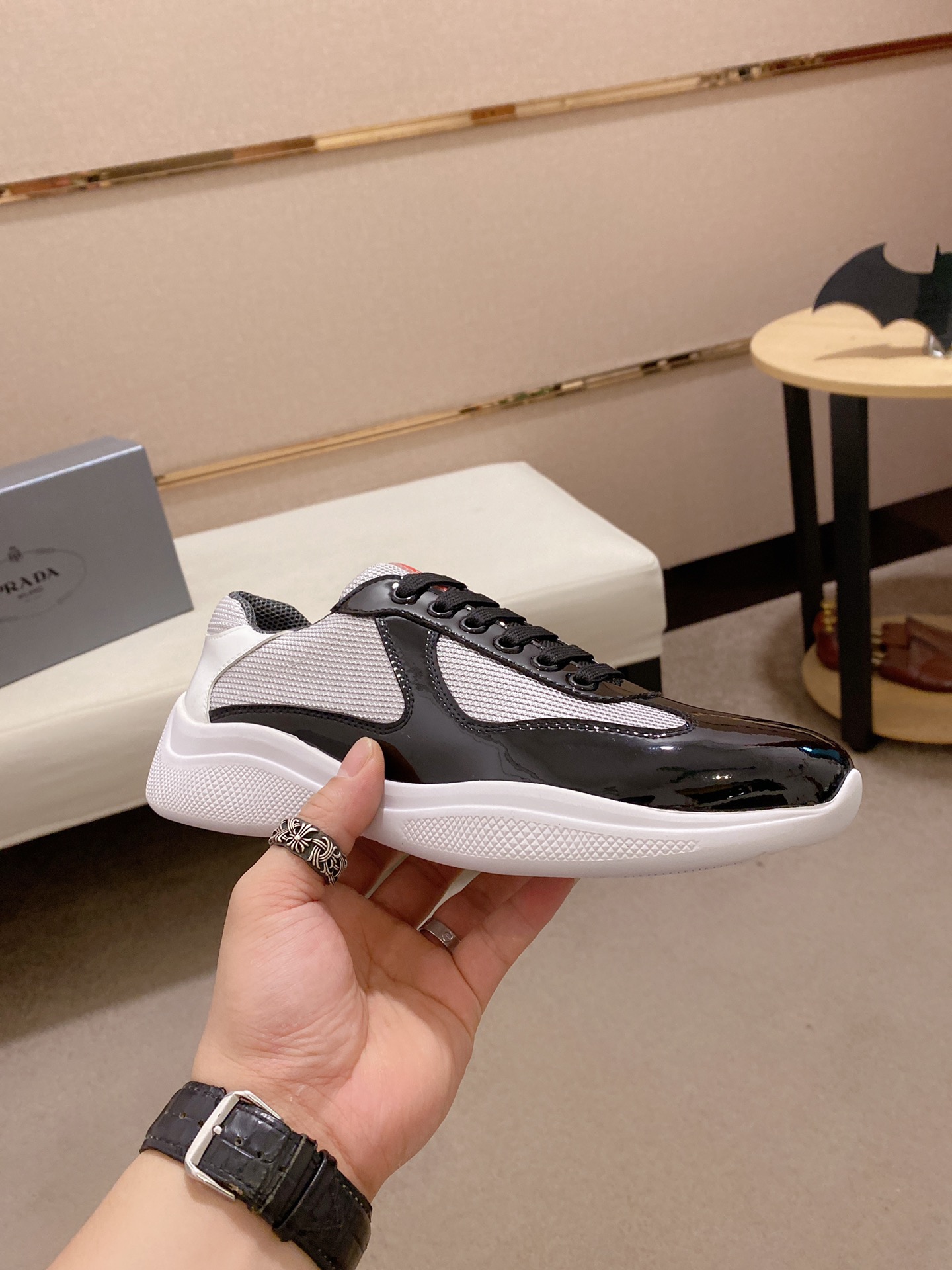 Prada America's Cup sneaker 3 - vstockx