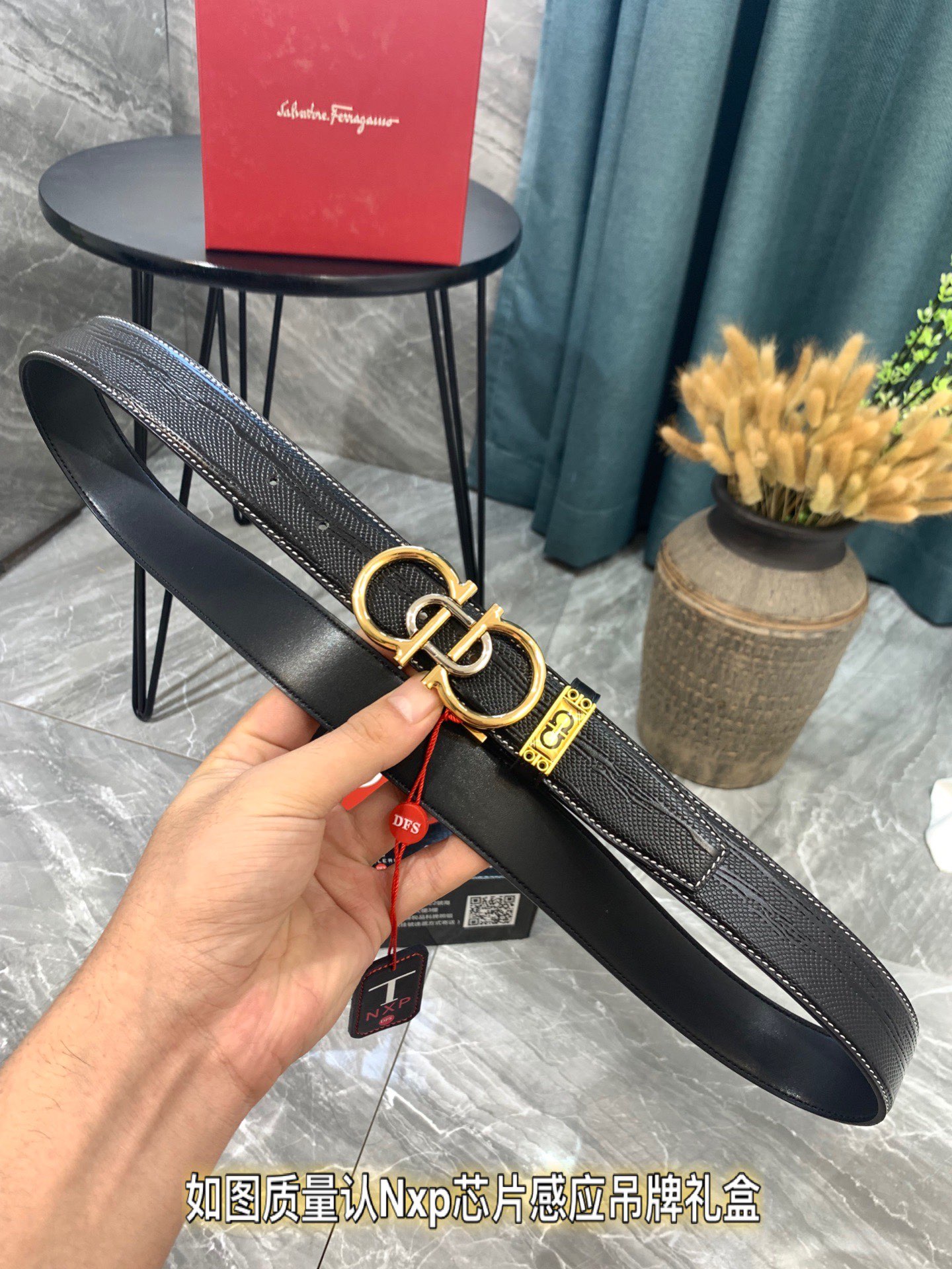 Streetwear Belt Ferragamo 319322 size:3.5cm - vstockx
