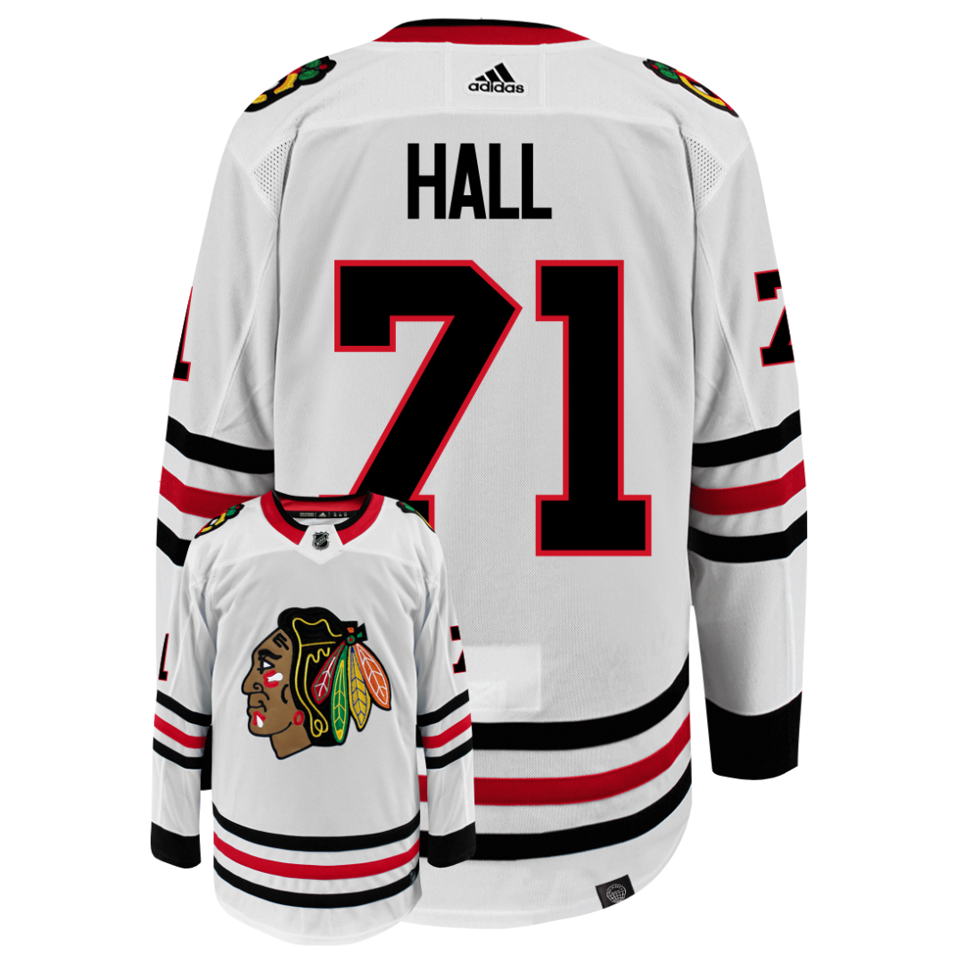 Taylor Hall Chicago Blackhawks Adidas Primegreen Authentic NHL Hockey Jersey - vstockx