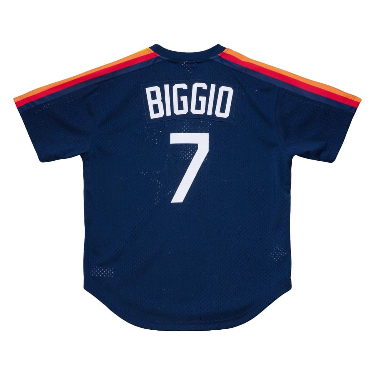 Authentic Craig Biggio Houston Astros 1991 Pullover - vstockx