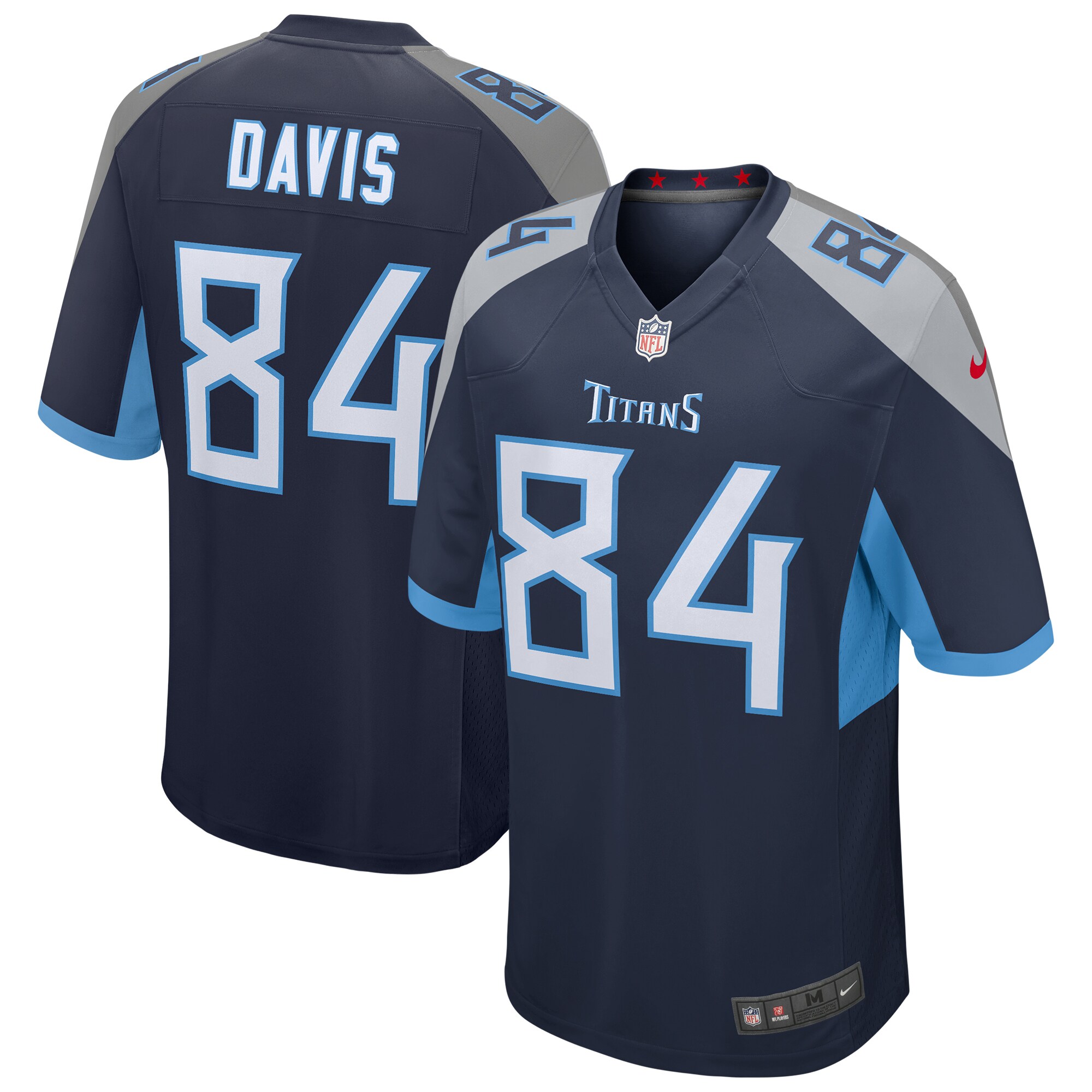 Corey Davis Tennessee Titans Nike Game Jersey - Navy - vstockx