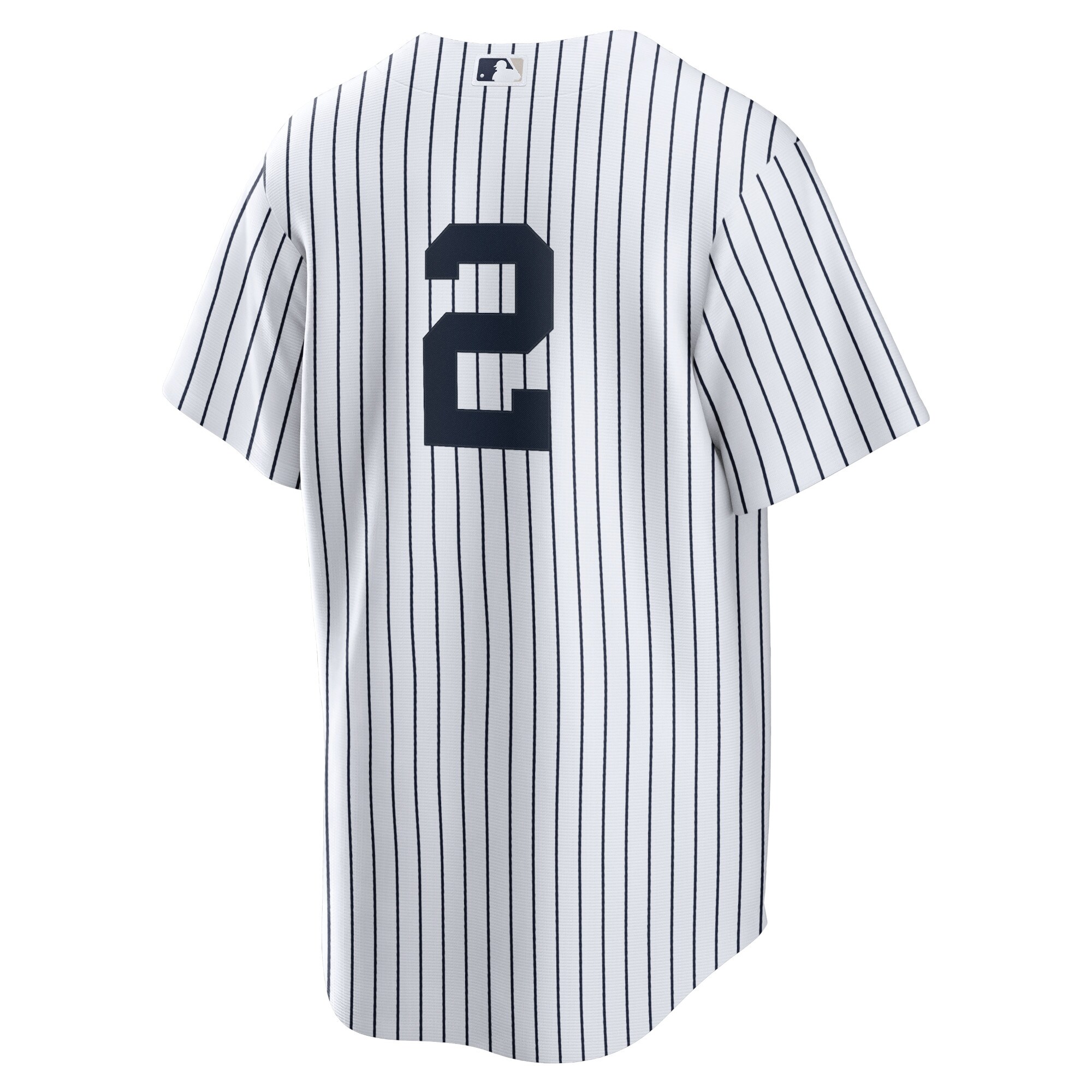 Derek Jeter New York Yankees Nike Replica Jersey - White/Navy - vstockx