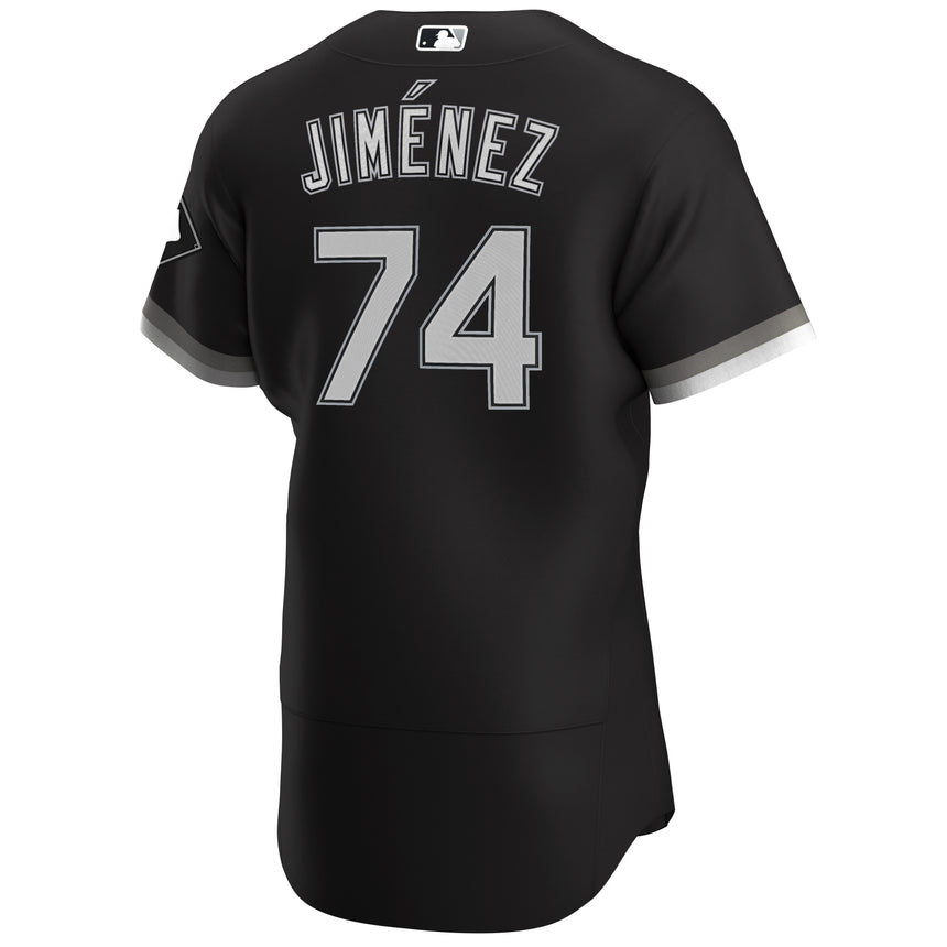 Men's Chicago White Sox Eloy Jimenez Black Alternate Authentic Player Jersey - vstockx