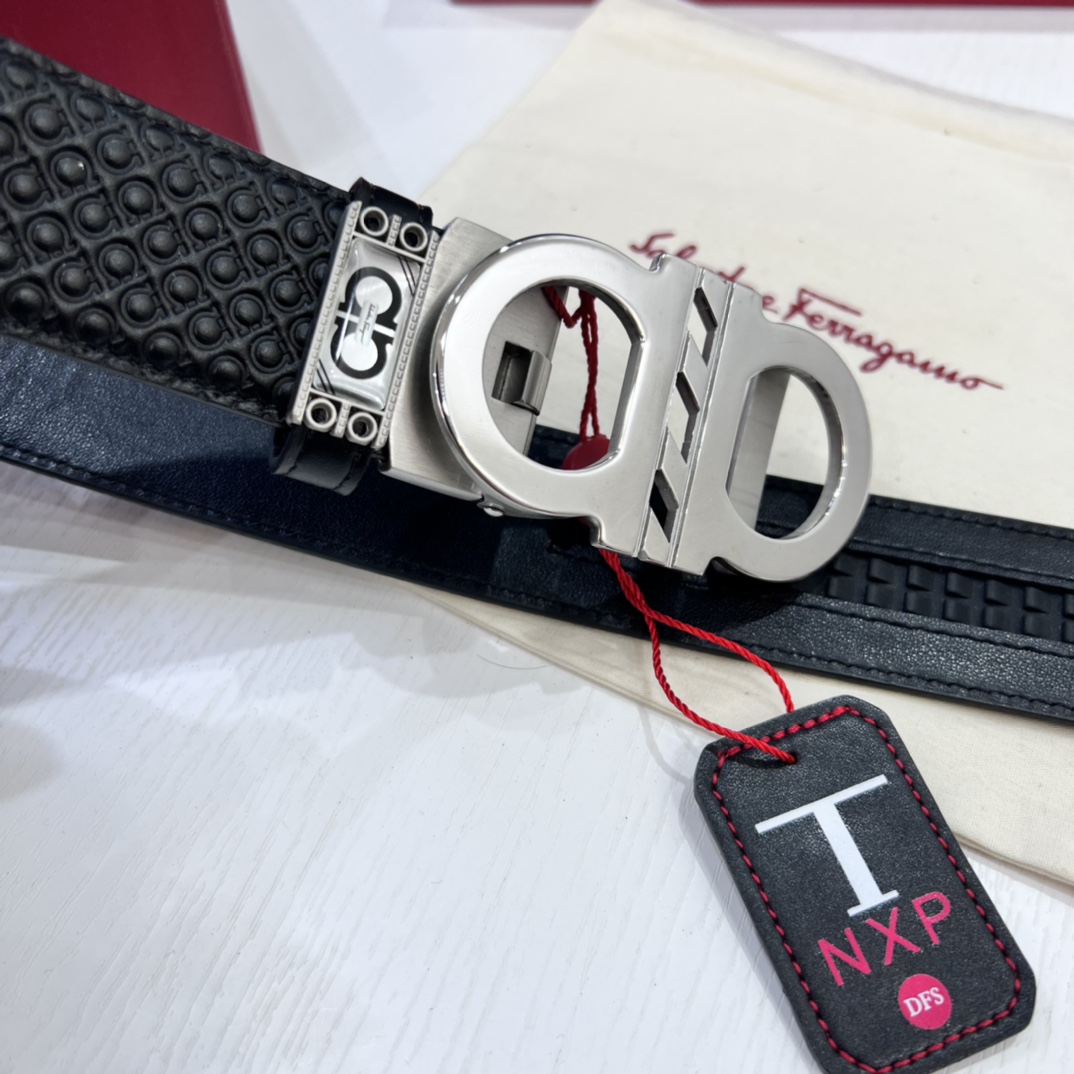 Streetwear Belt Ferragamo 319564 size:3.5cm - vstockx
