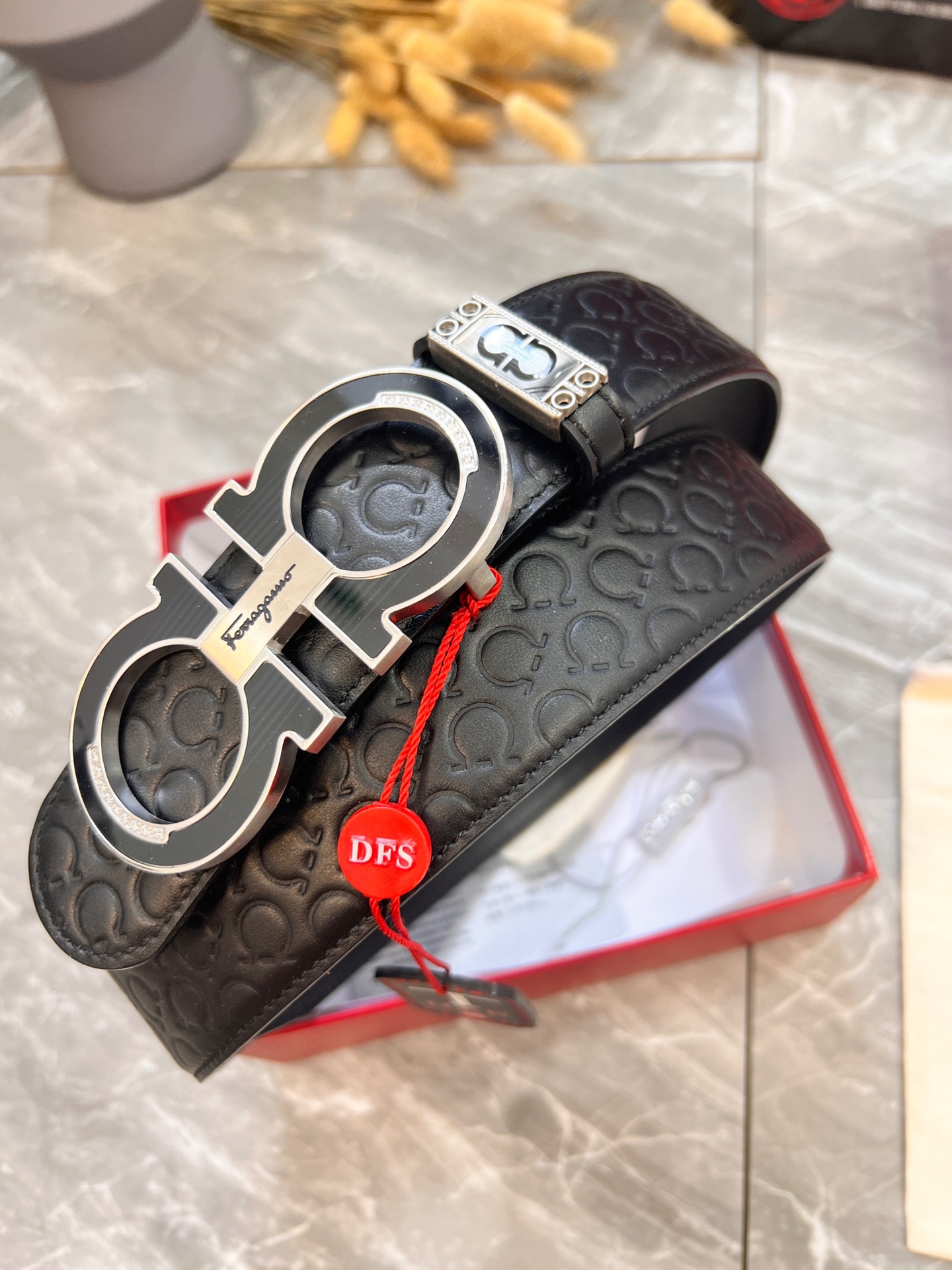 Streetwear Belt Ferragamo 320008 size:3.5cm - vstockx