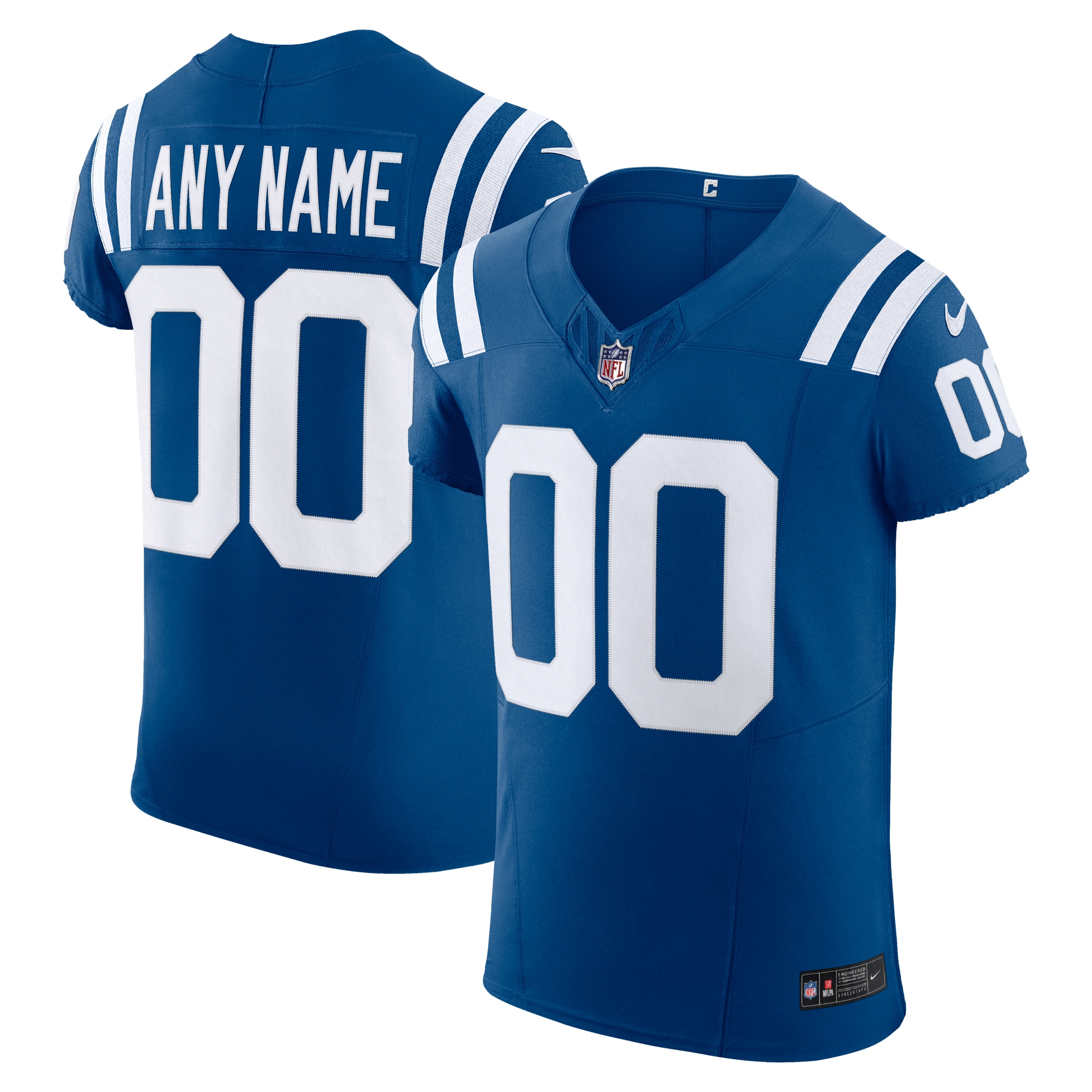 Indianapolis Colts Nike Vapor F.U.S.E. Elite Custom Jersey - Royal - vstockx