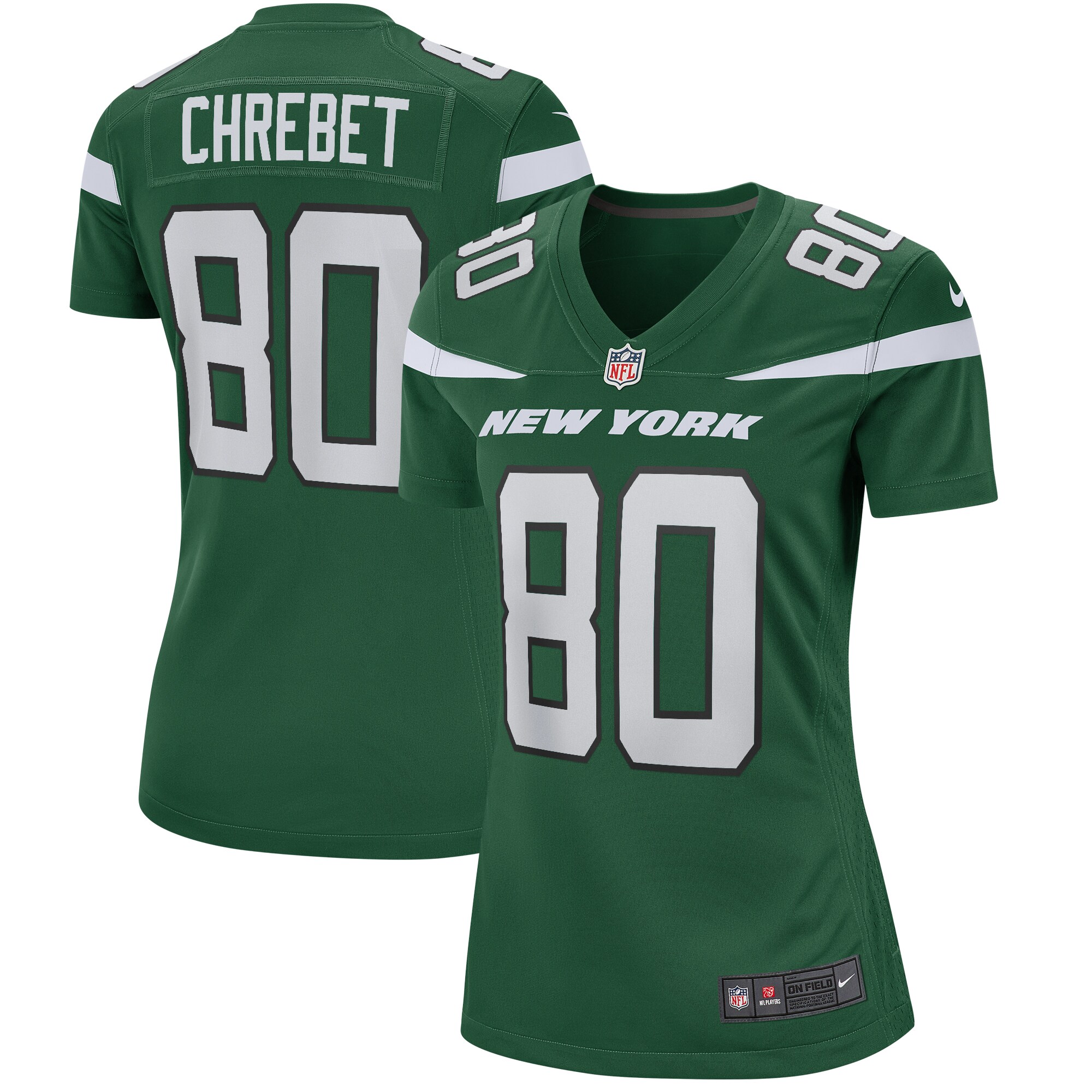 Wayne Chrebet New York Jets Nike Women's Game Retired Player Jersey - Gotham Green - vstockx