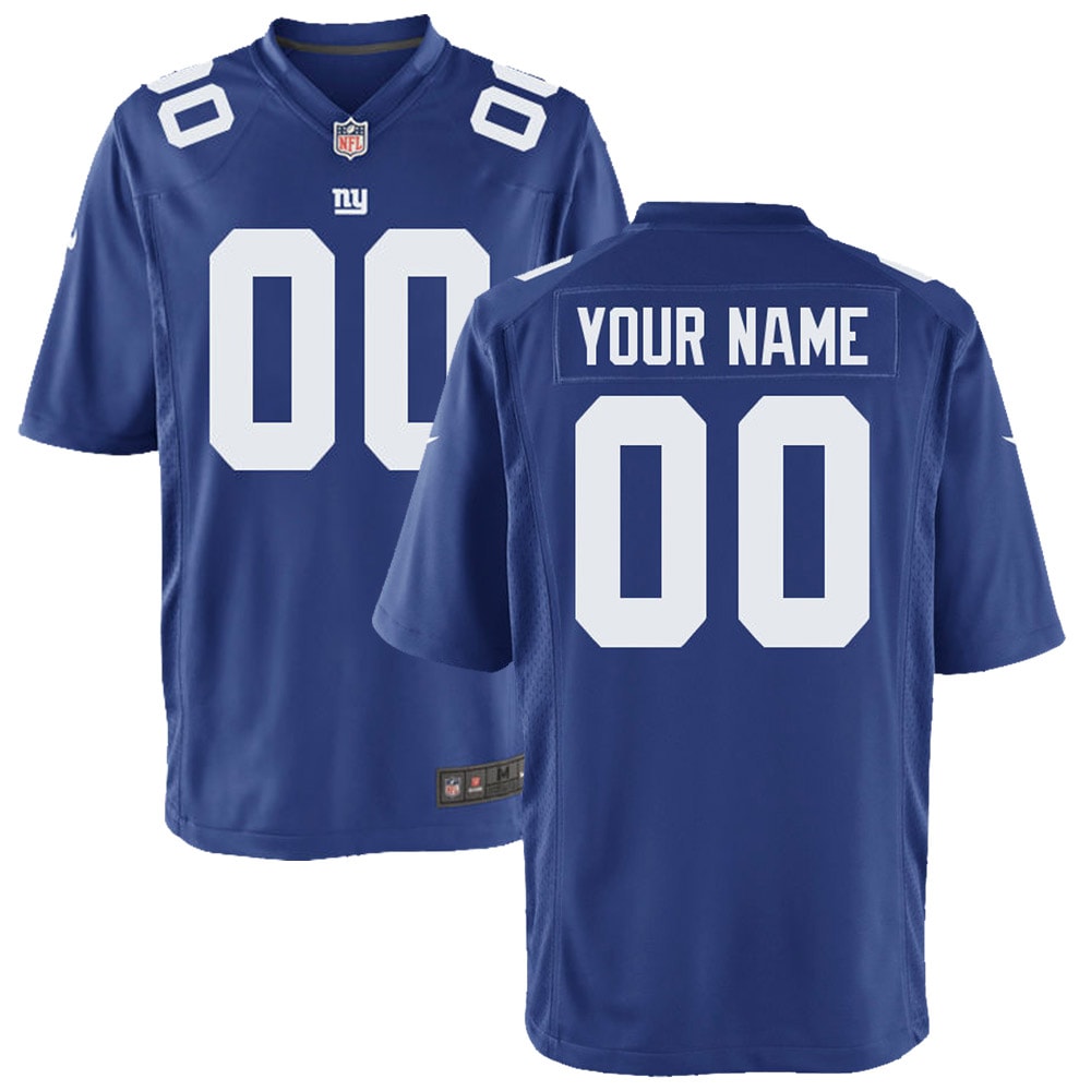 New York Giants Nike Youth Custom Game Jersey - Royal - vstockx