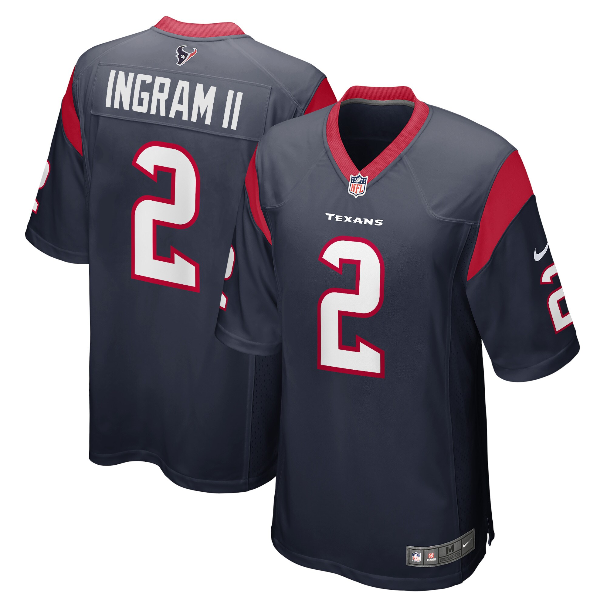 Mark Ingram II Houston Texans Nike Game Jersey - Navy - vstockx