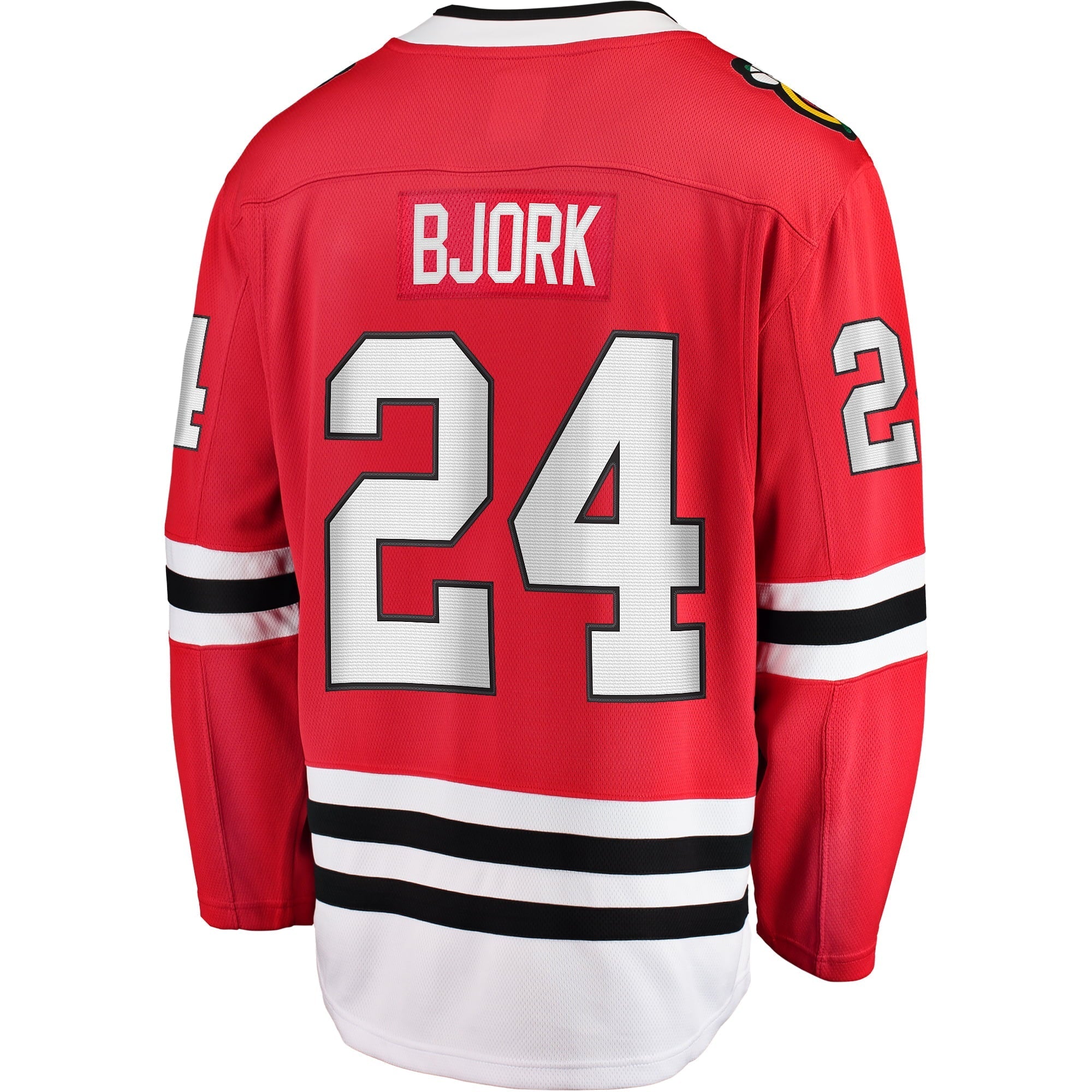 Men's Fanatics Branded Anders Bjork Red Chicago Blackhawks Home Breakaway Jersey - vstockx