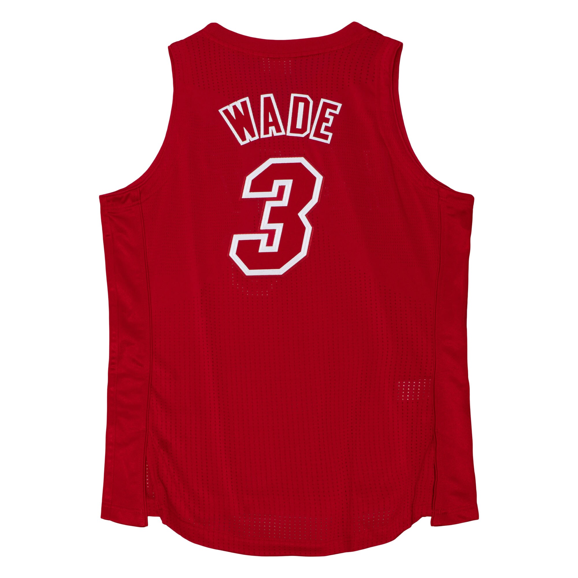 Dwyane Wade Miami Heat Mitchell & Ness 2012 Authentic Player Jersey - Scarlet - vstockx